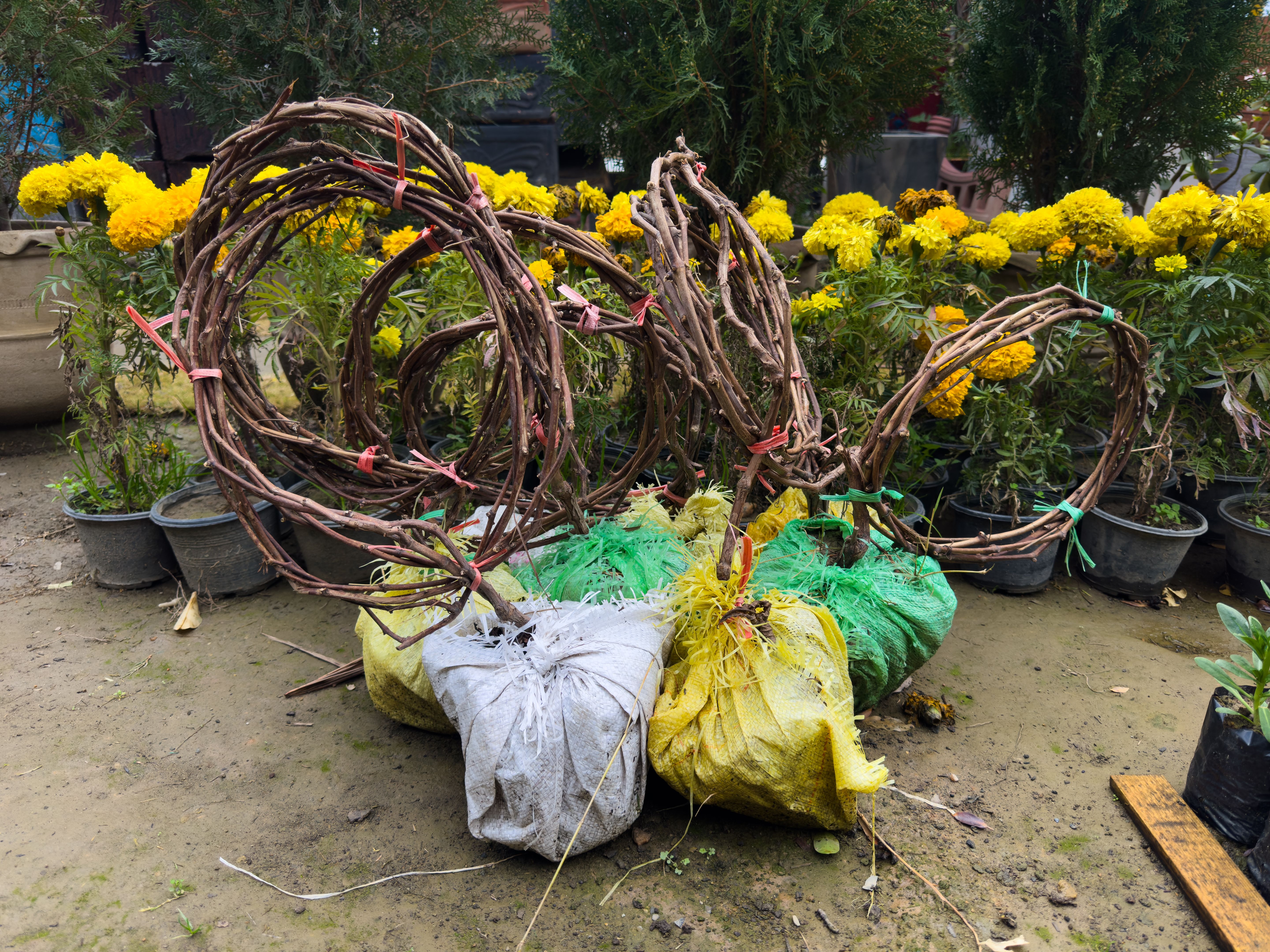 natural garden materials