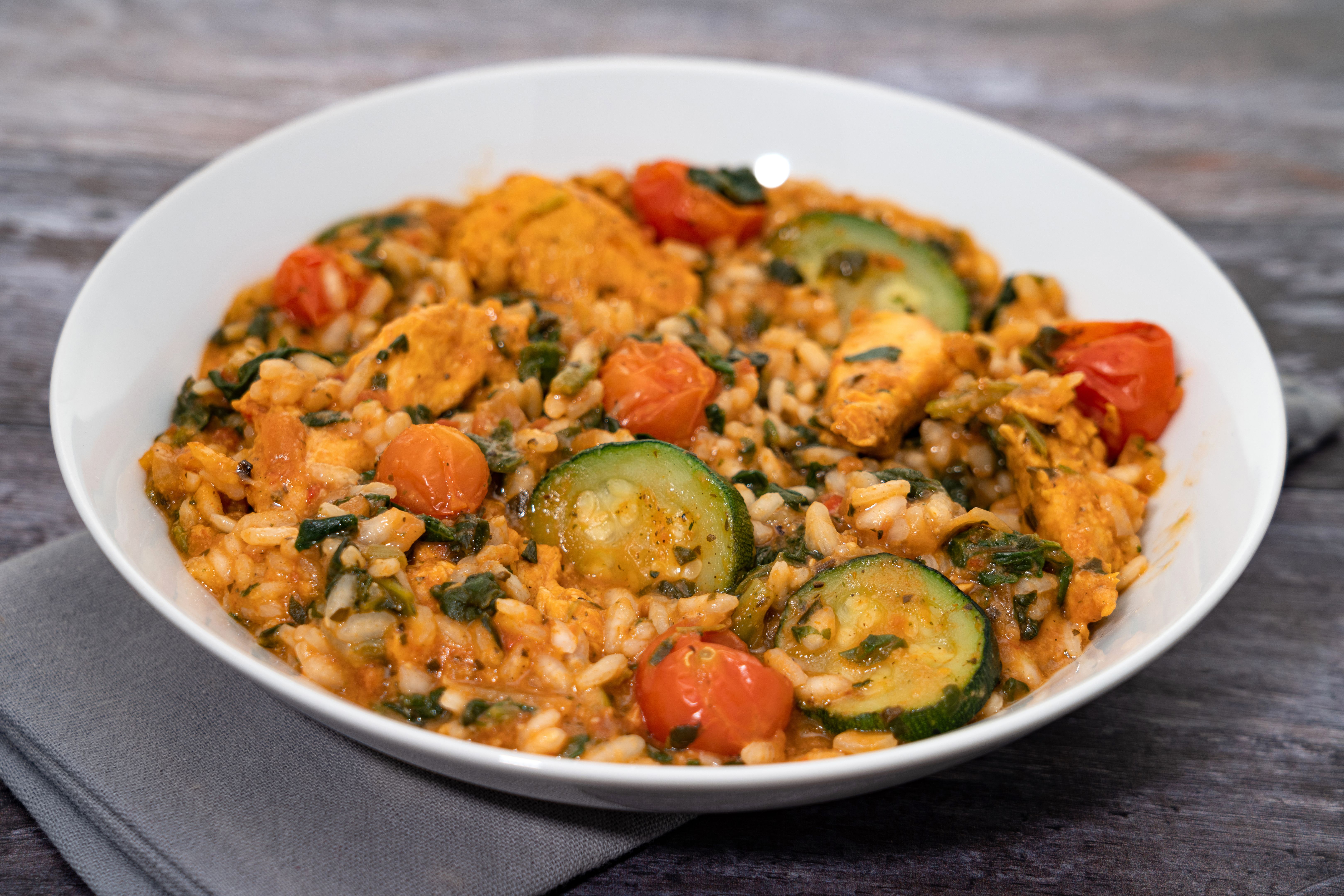 chicken risotto