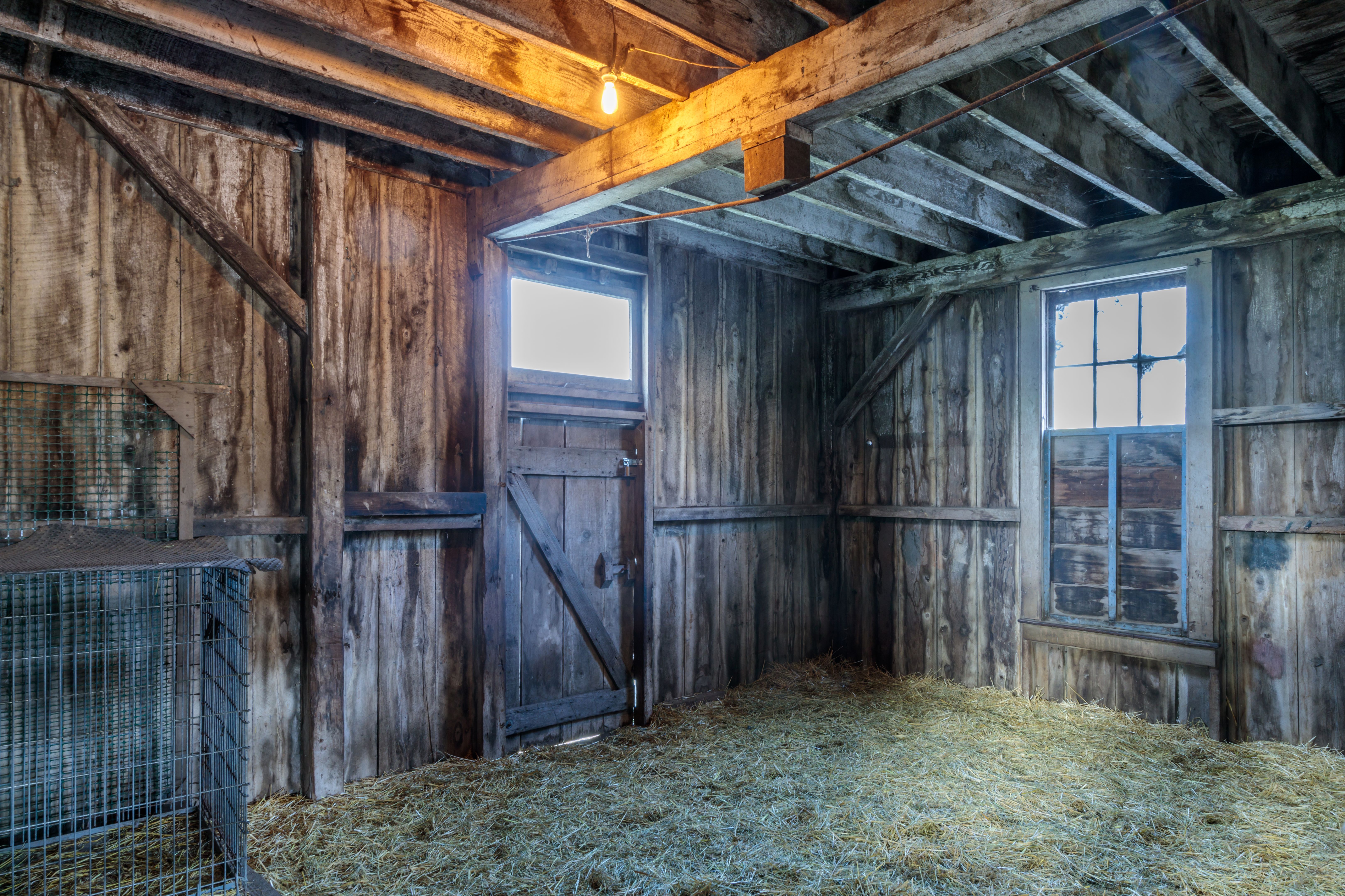 historic barn interior