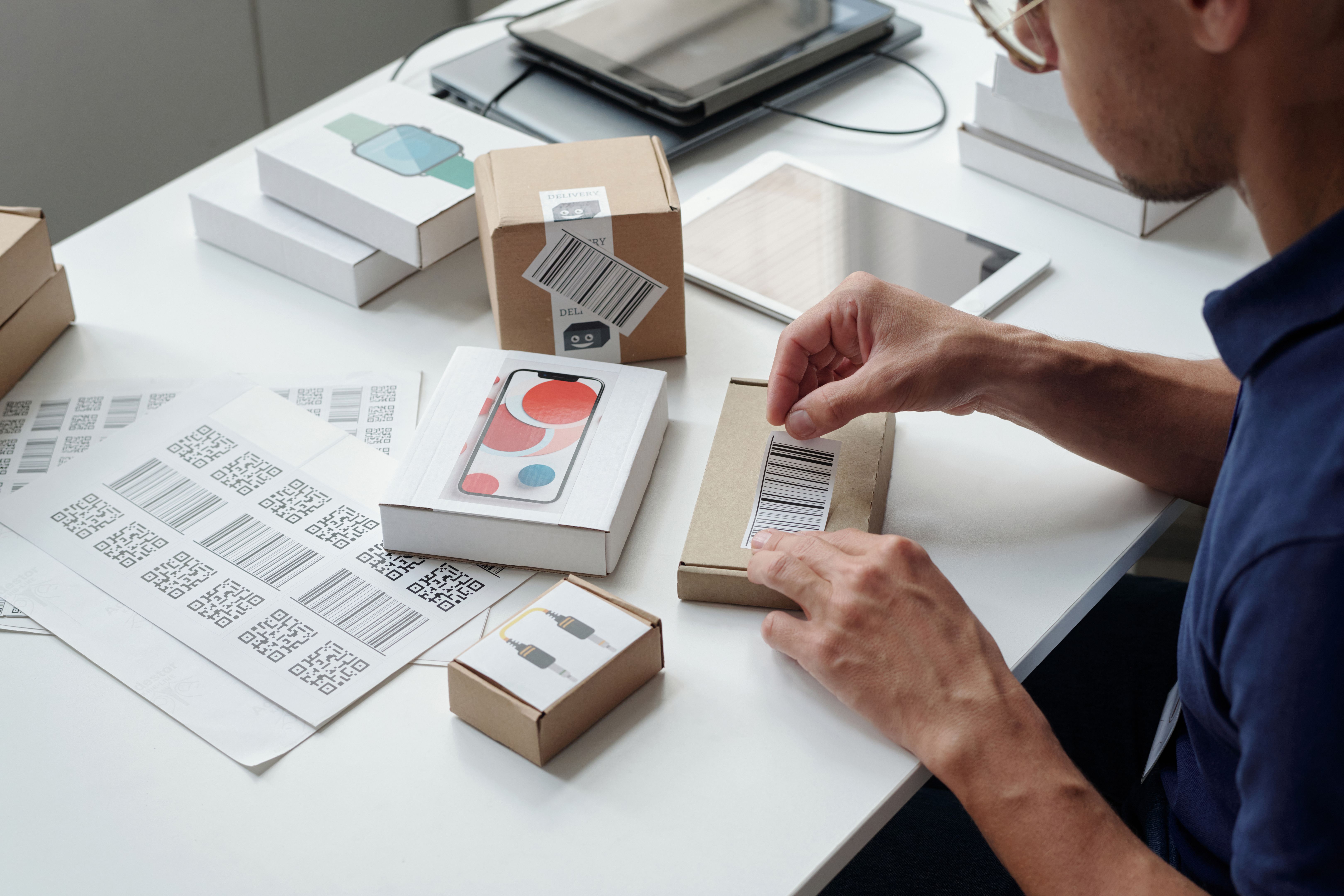 labeling boxes