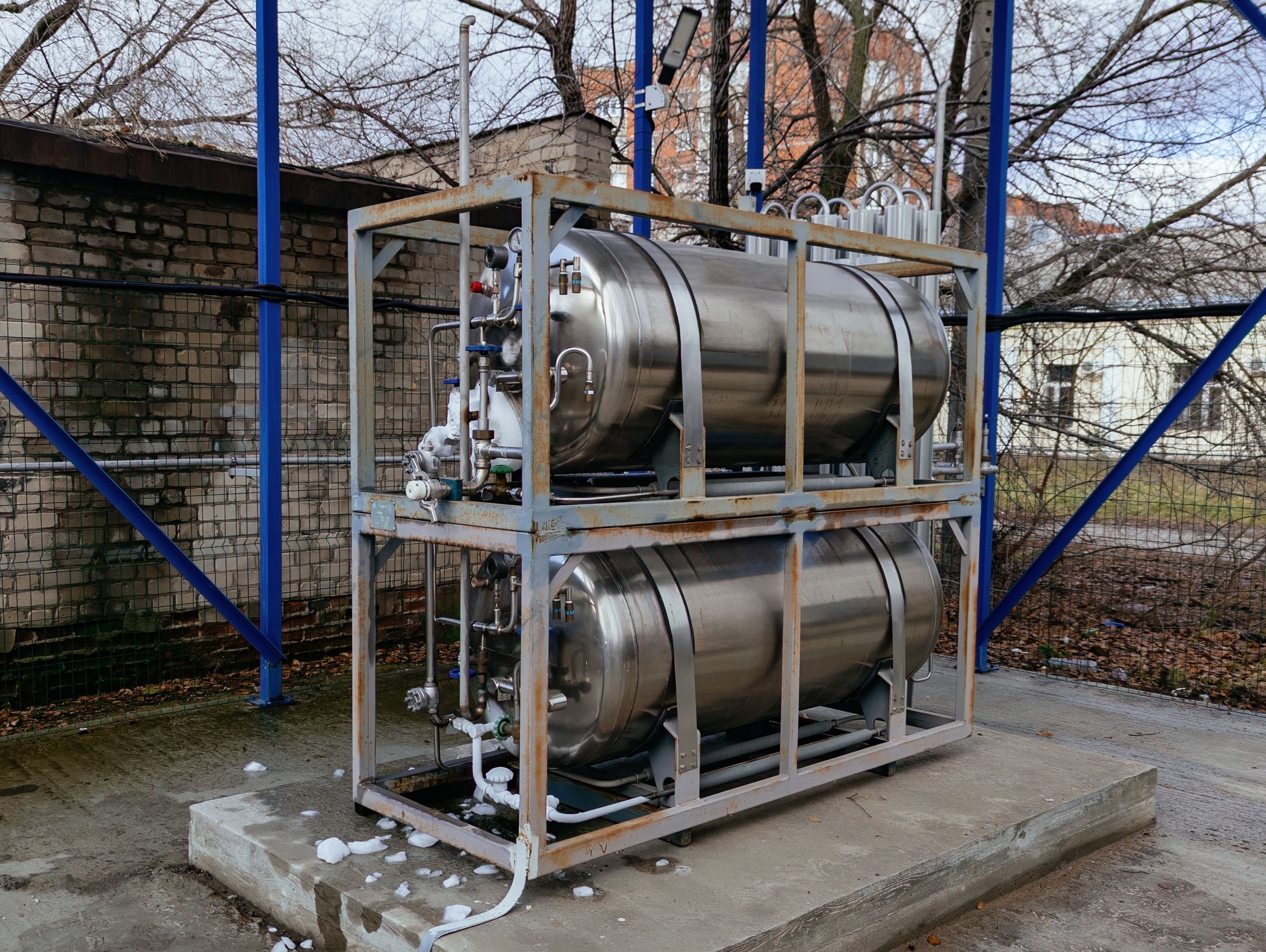 industrial gas cylinders