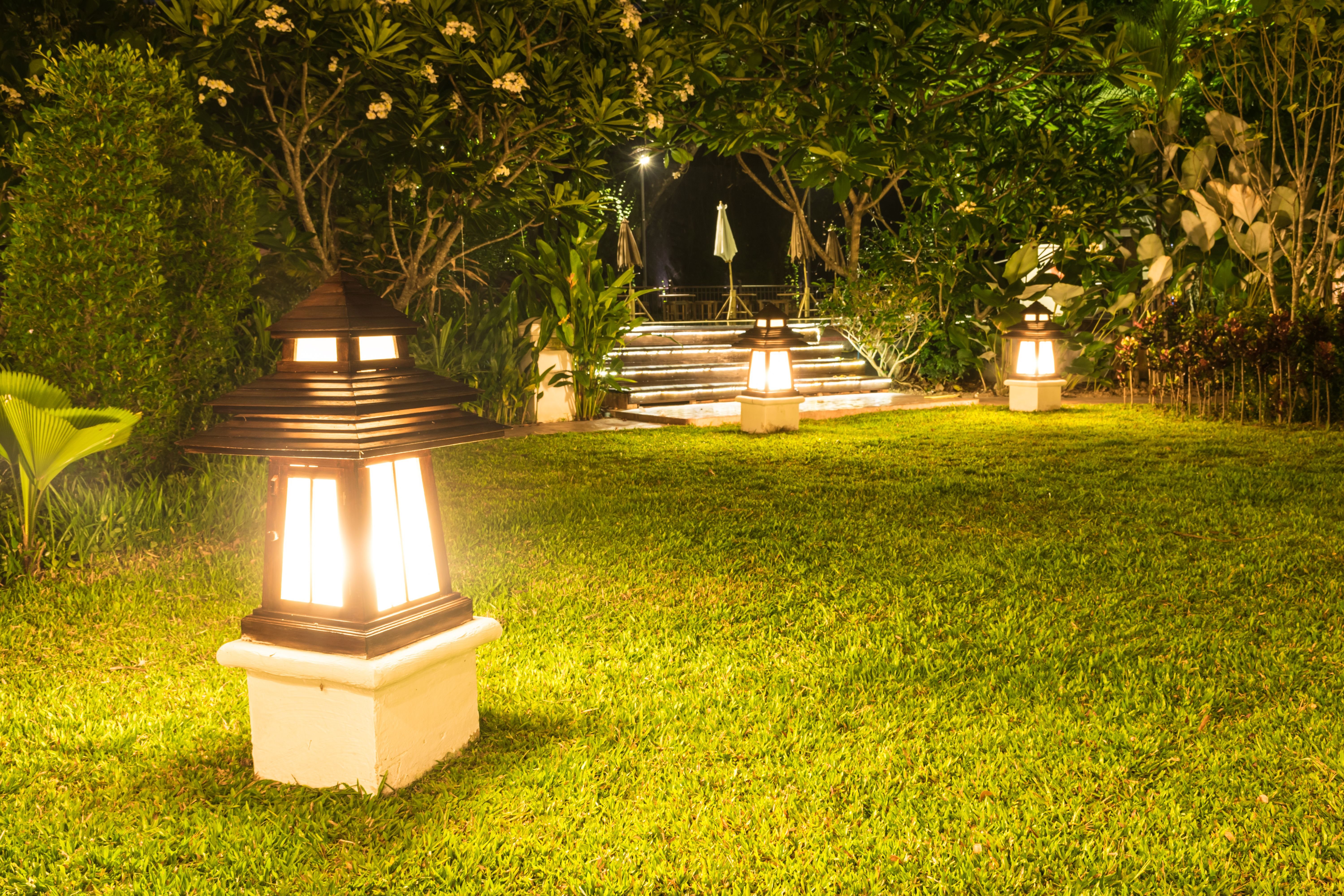 outdoor lighting plan