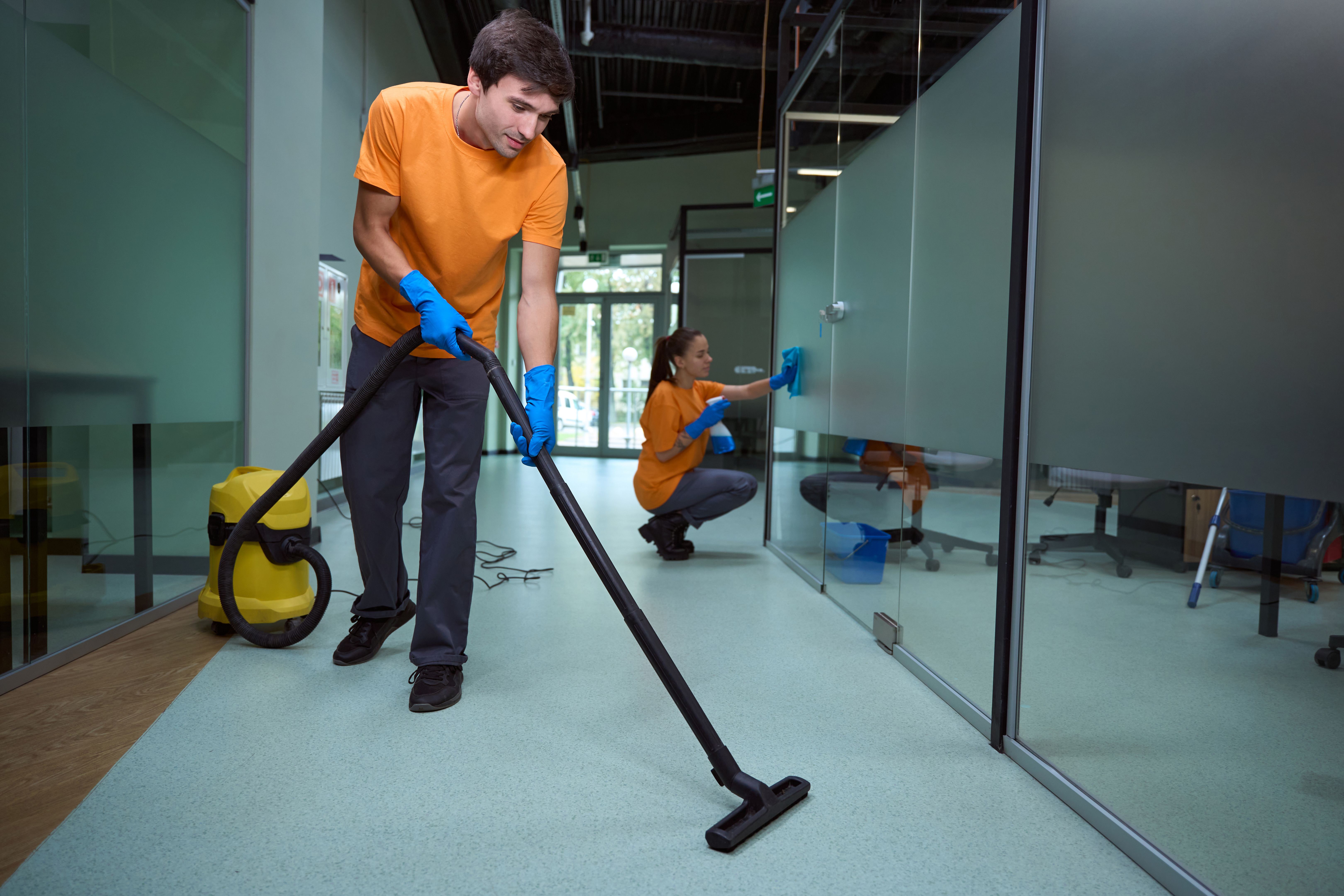cleaning team