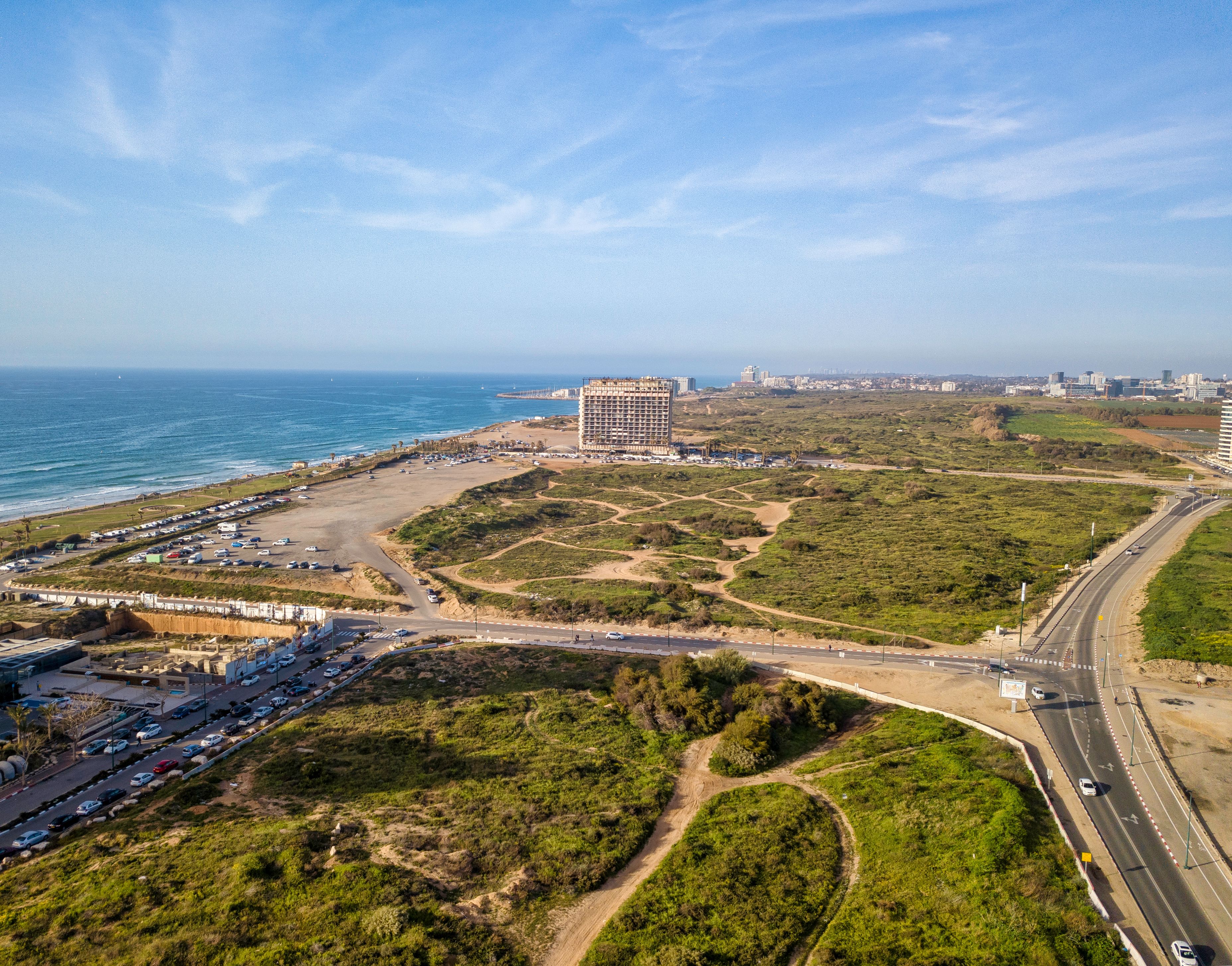 rishon letsiyon coastline