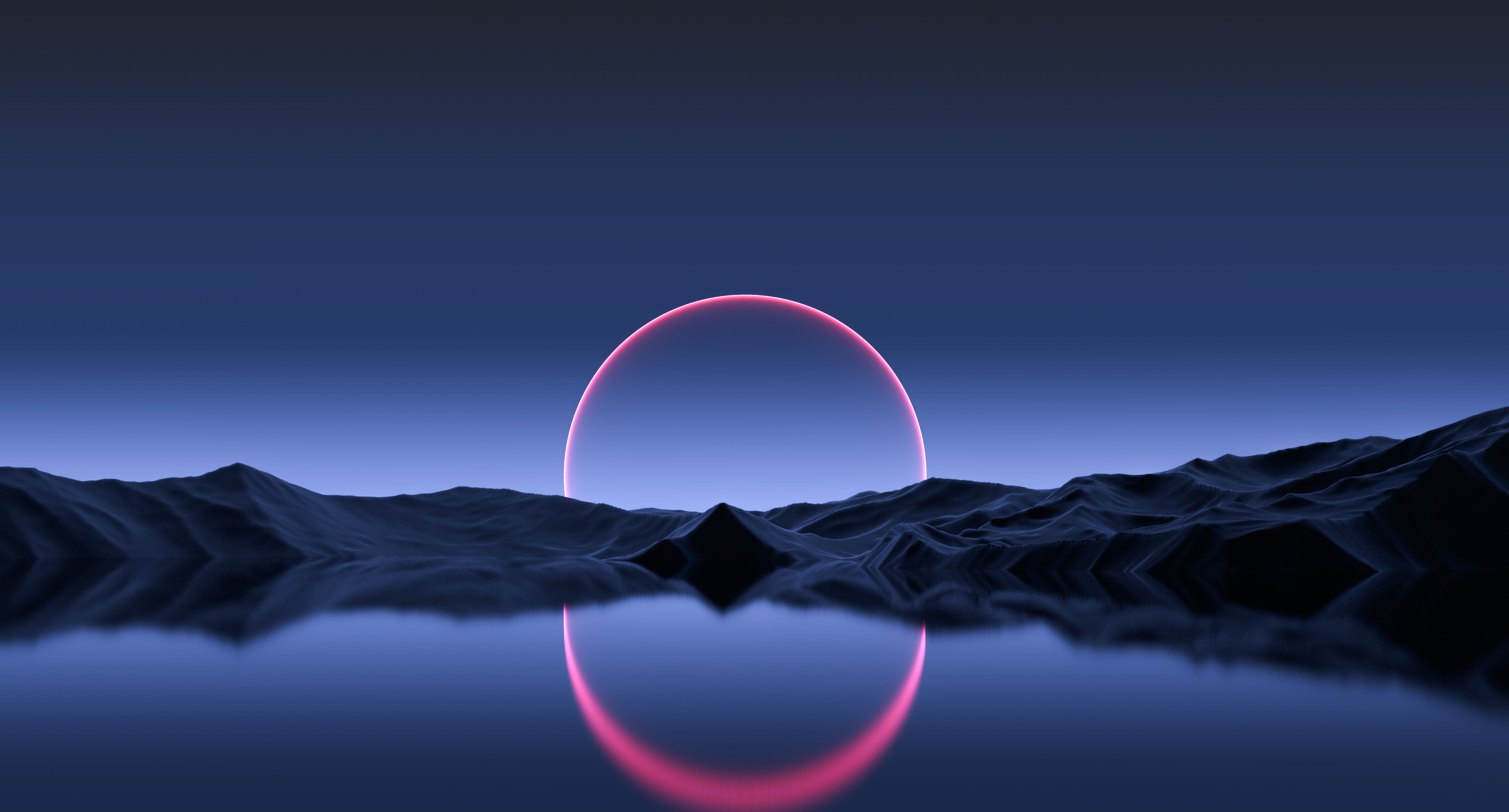 futuristic pool