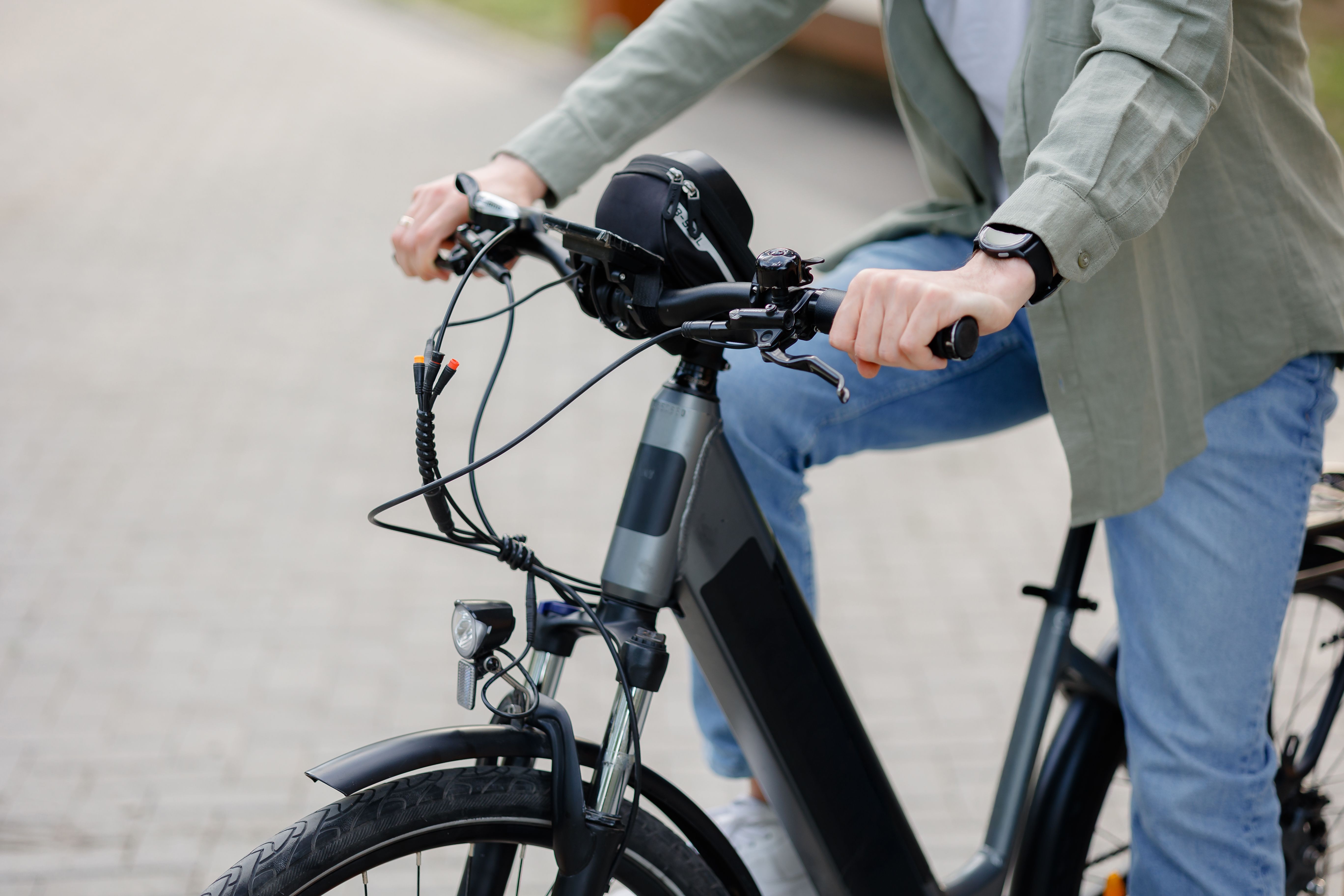 e-bike riding