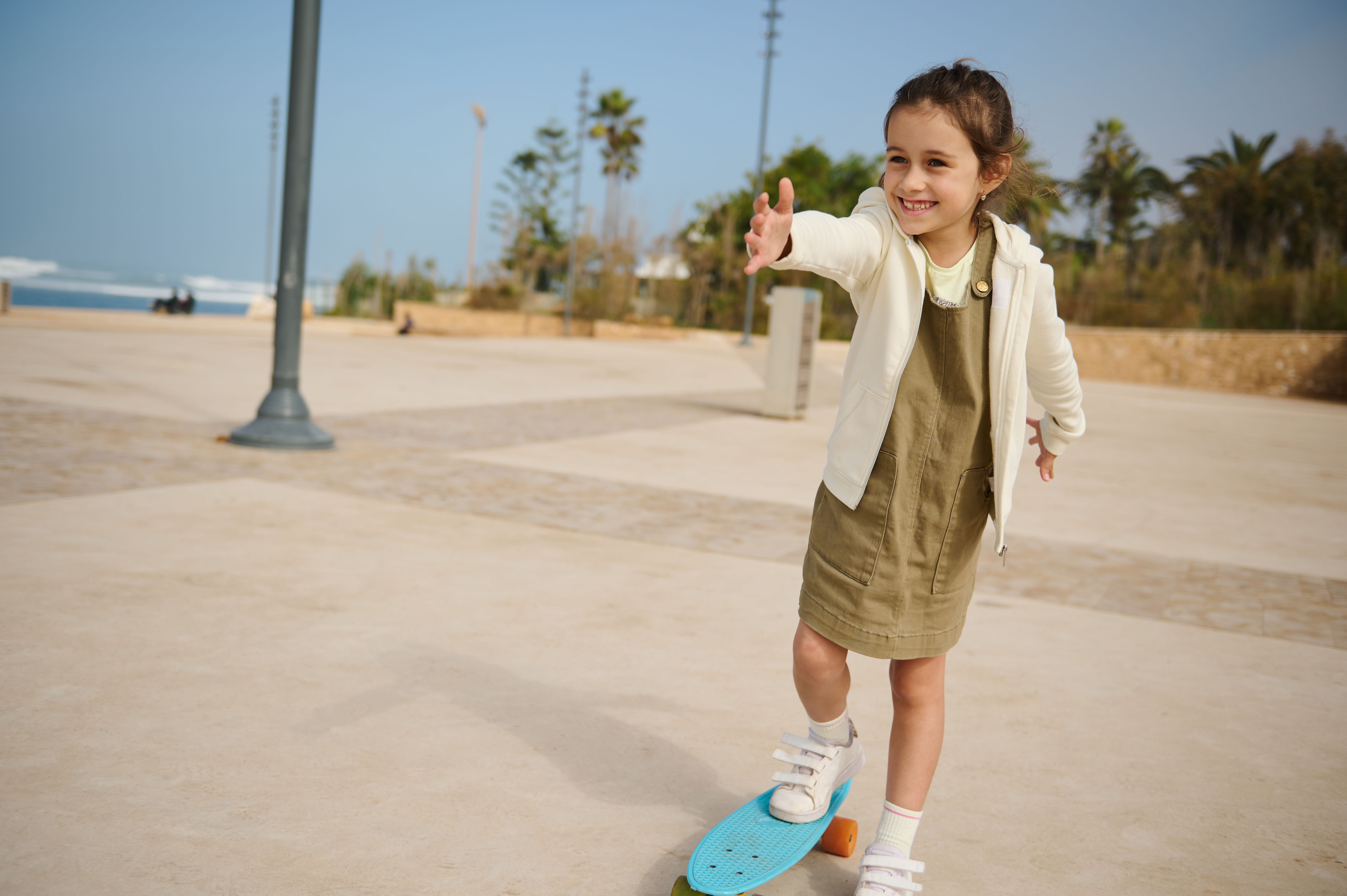 child skating