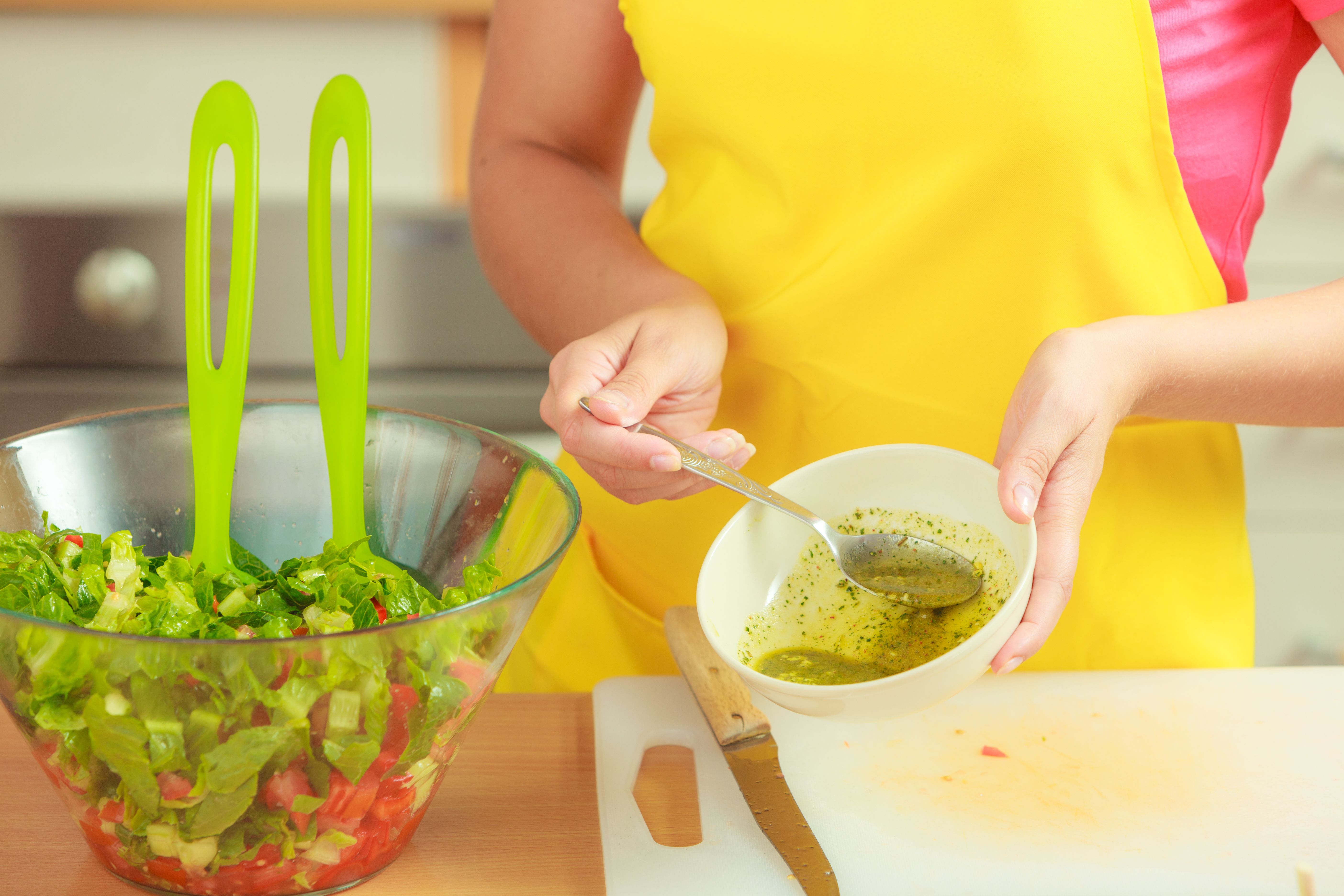 salad dressing preparation