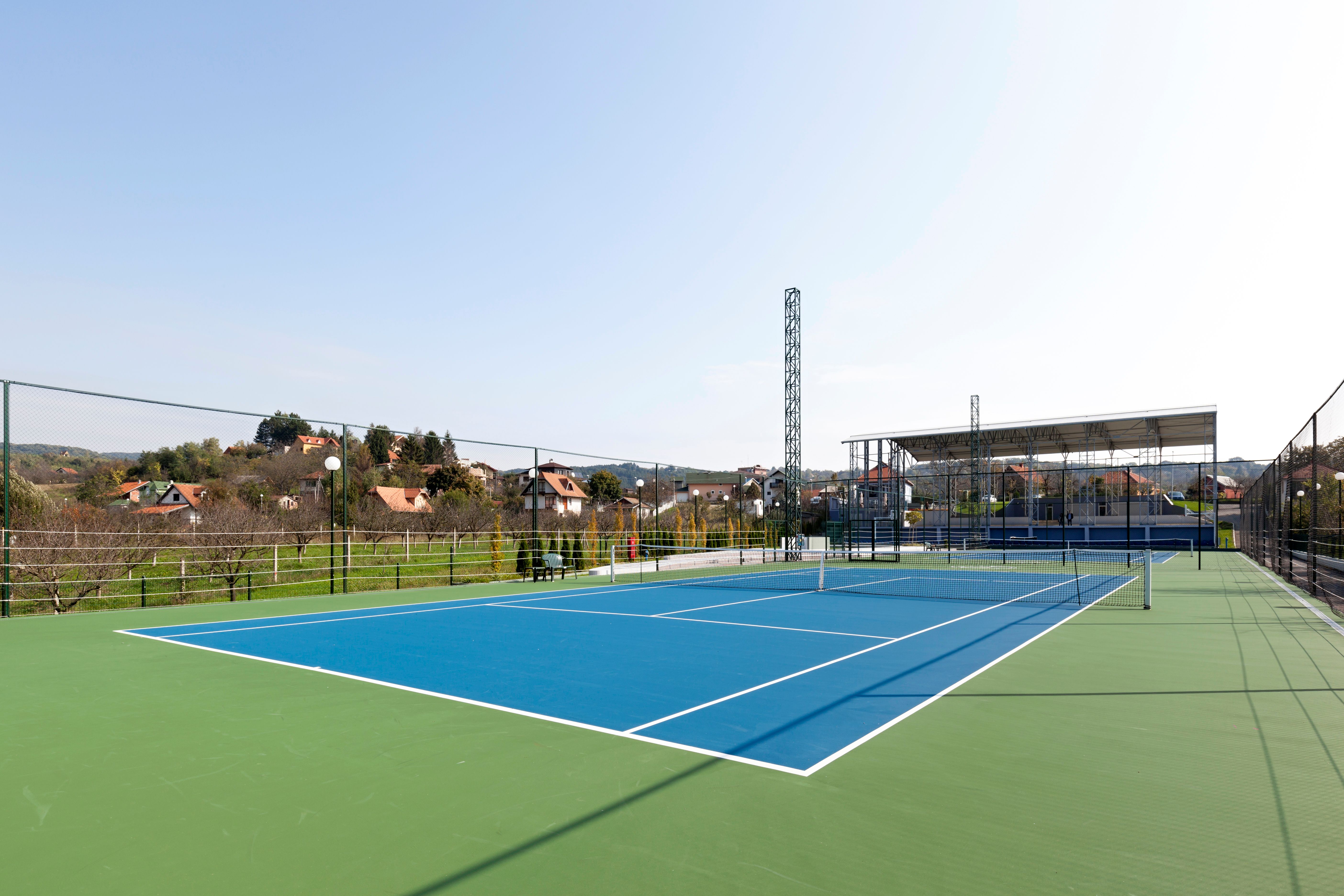 acrylic tennis court