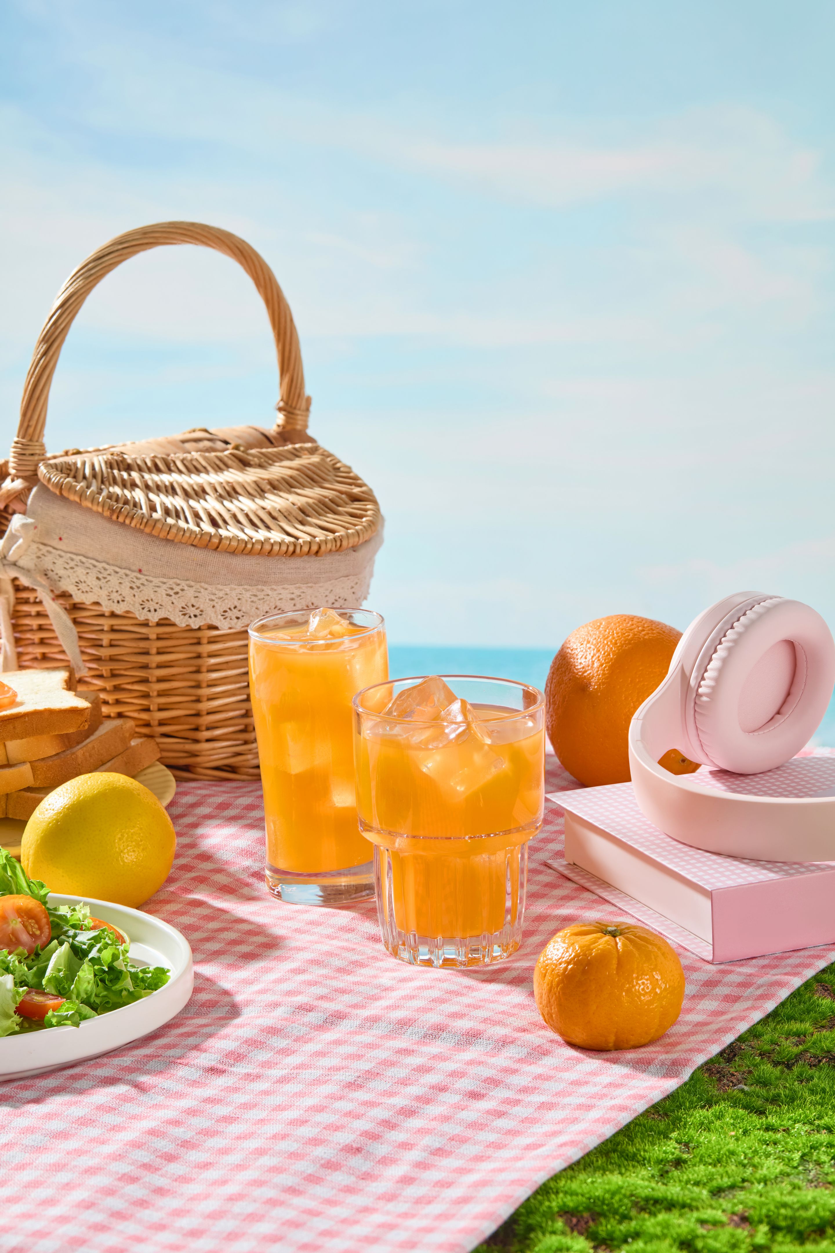 beach picnic