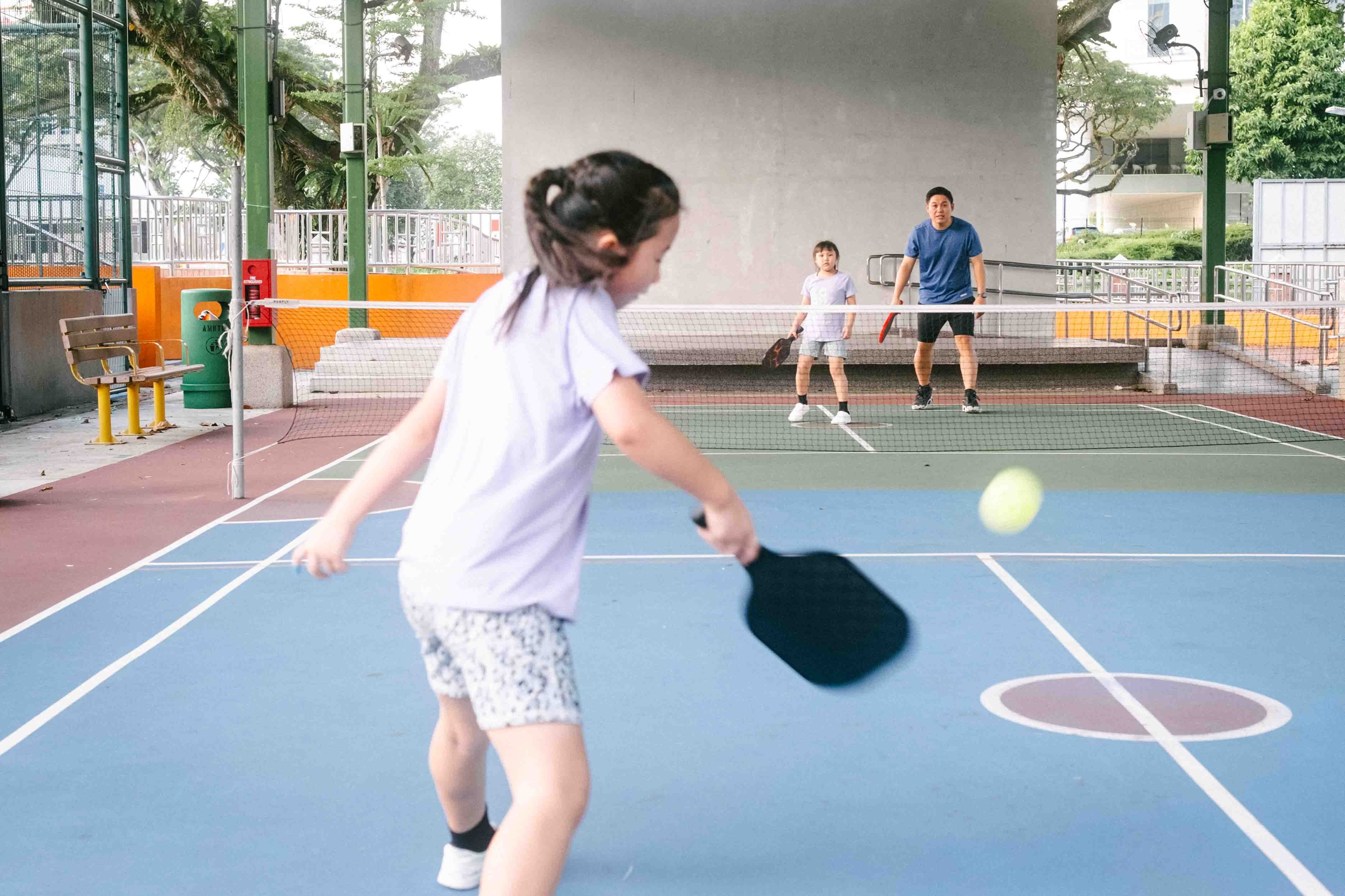 girls playing sports