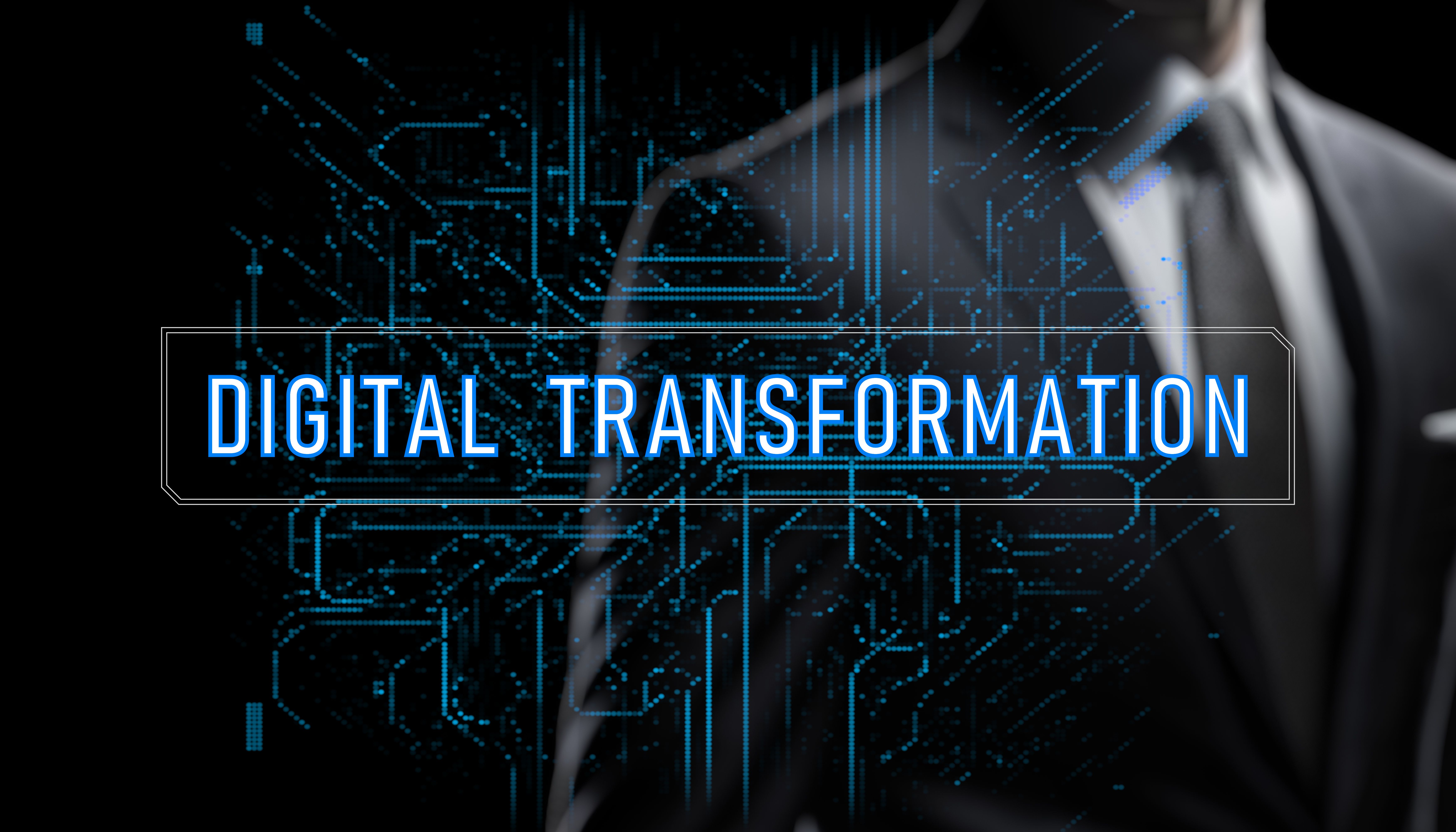 Digital transformation concept
