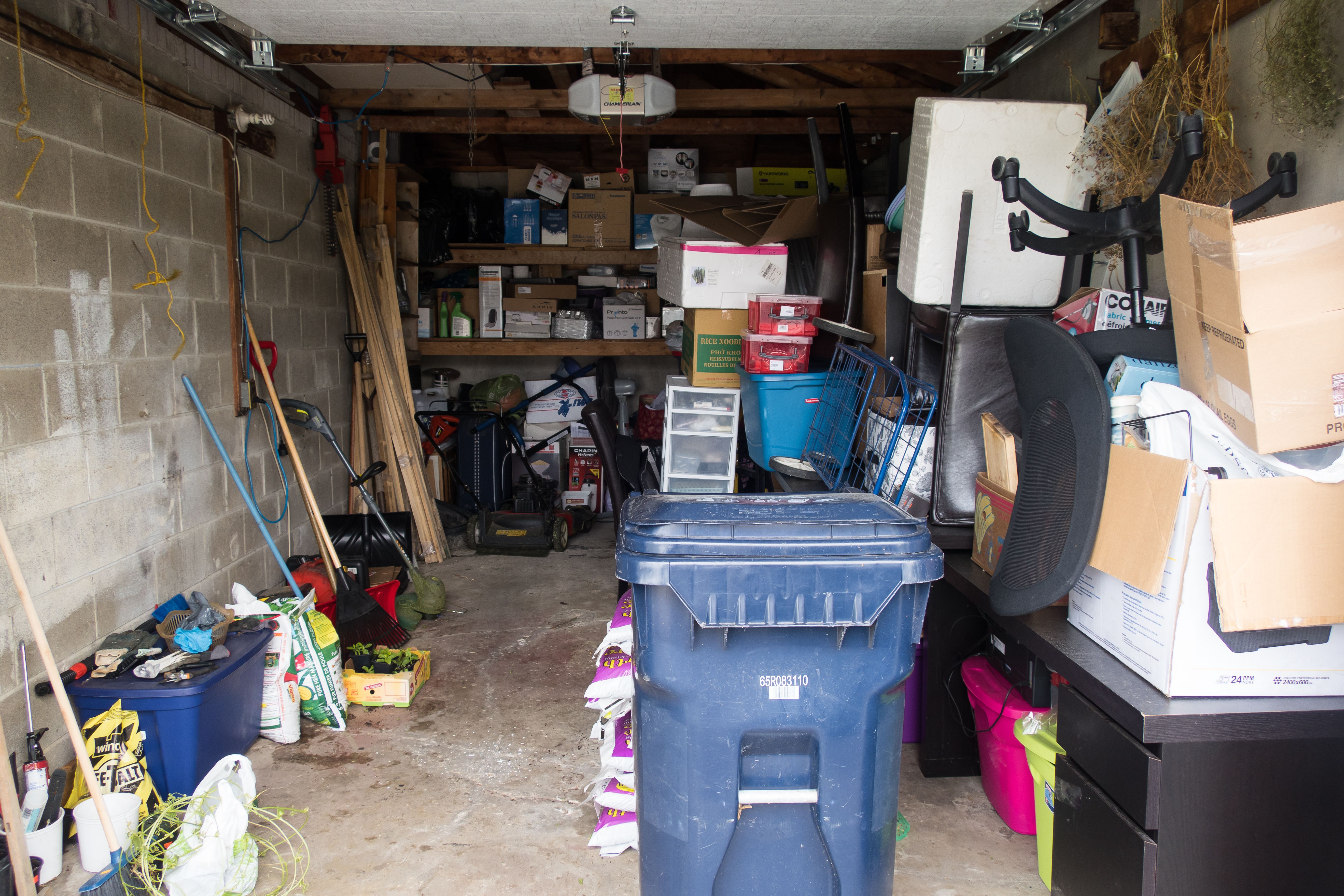 Messy Garage