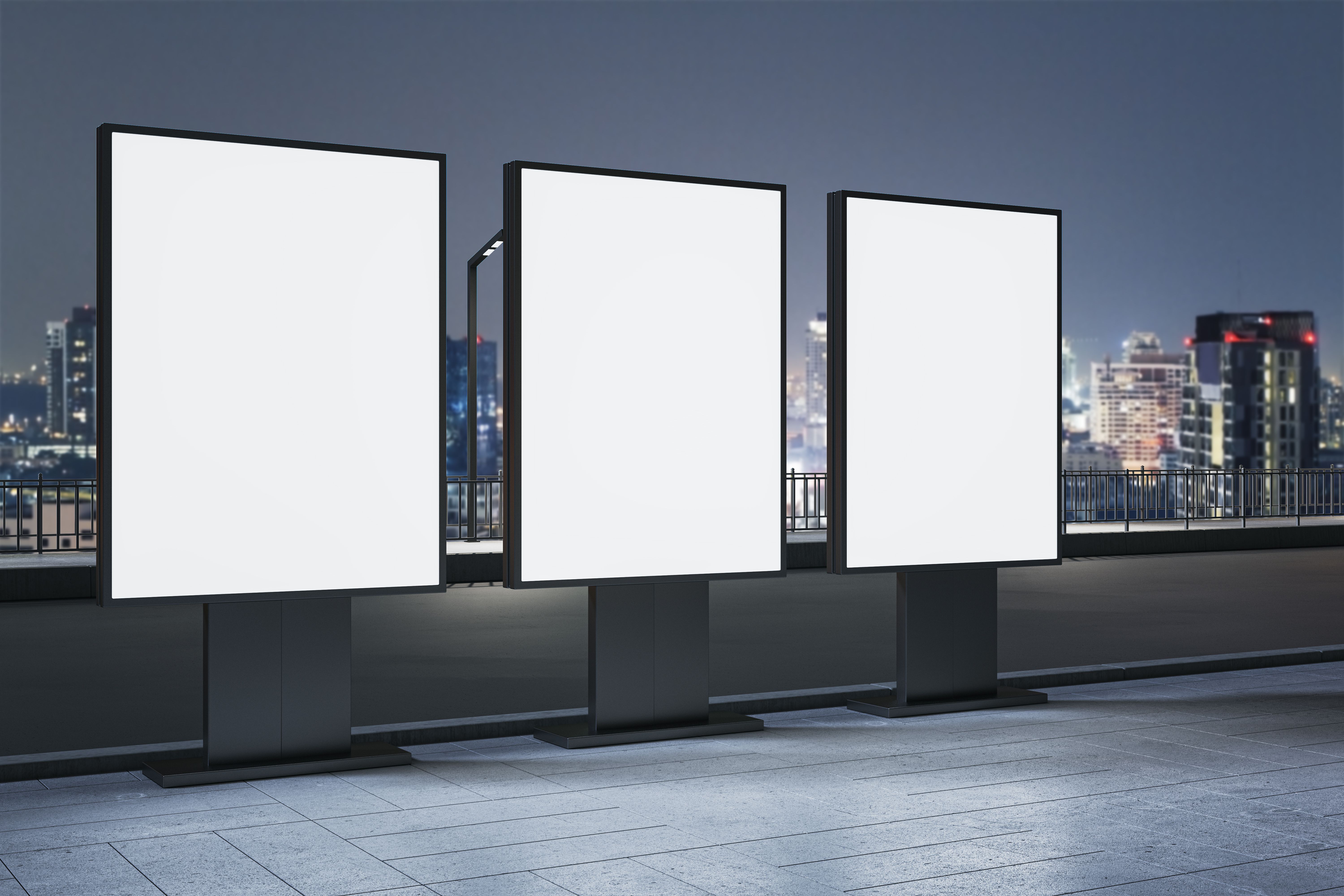 traditional advertising billboard