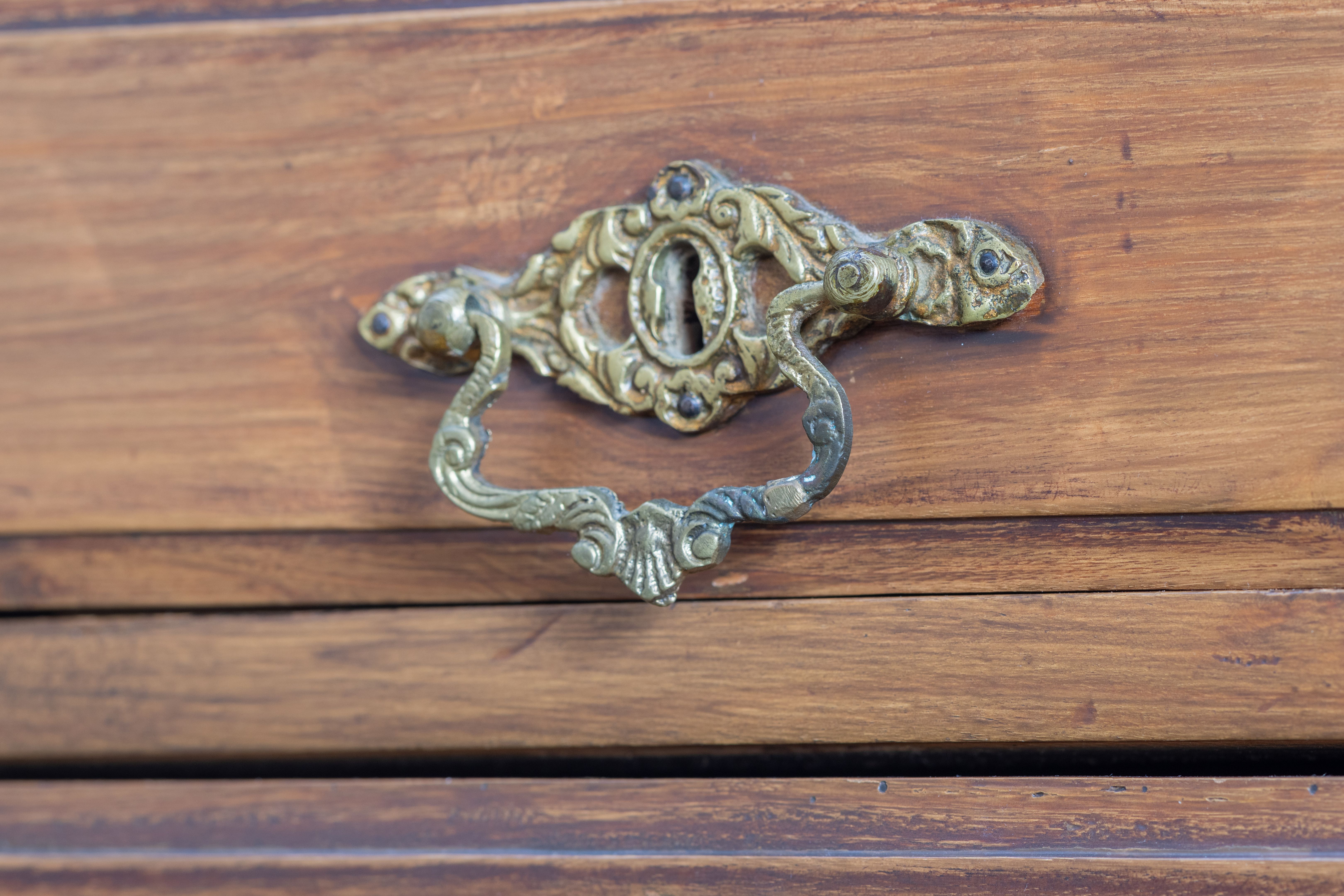 traditional brass handle