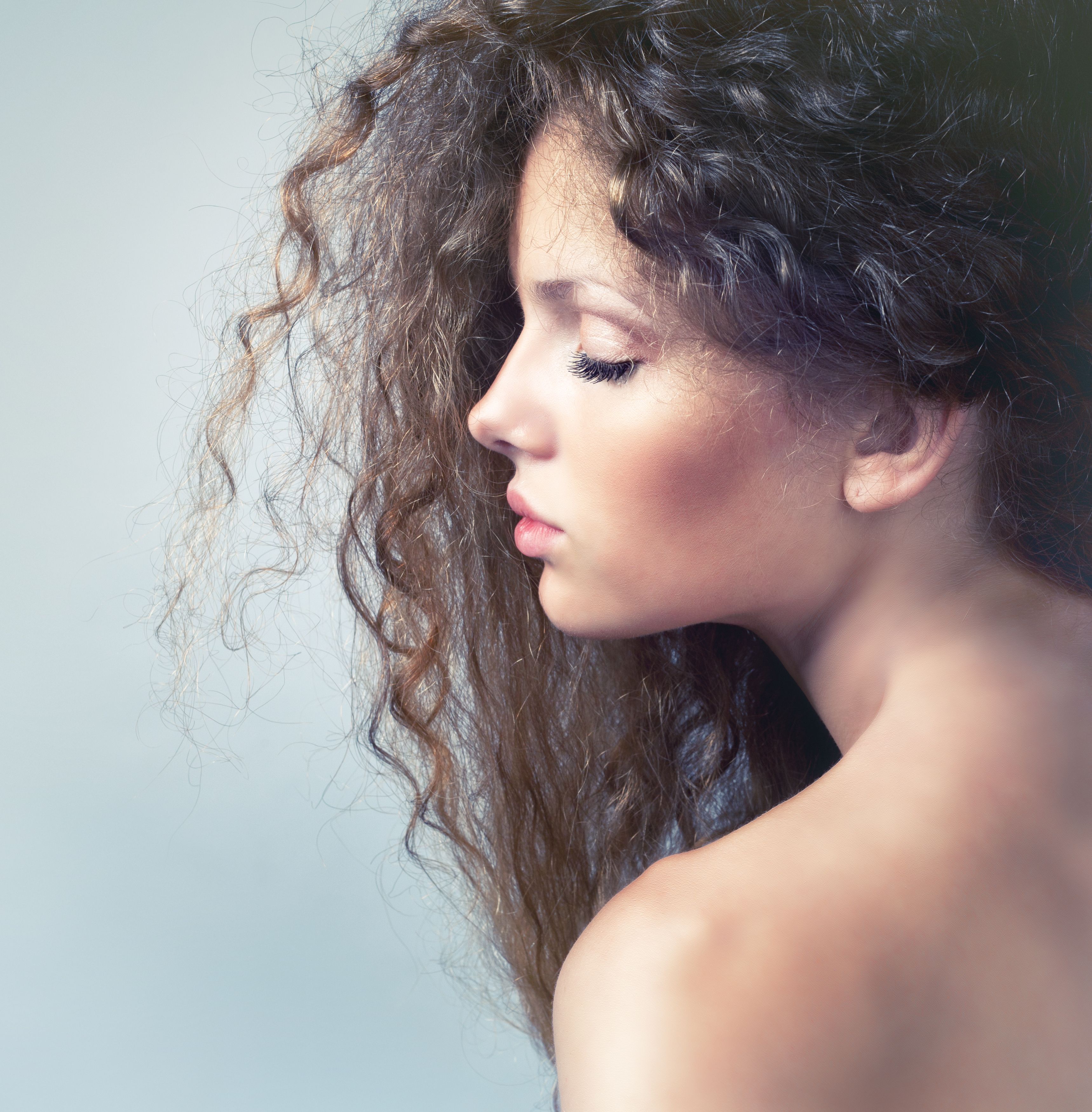 Portrait of a lovely blonde