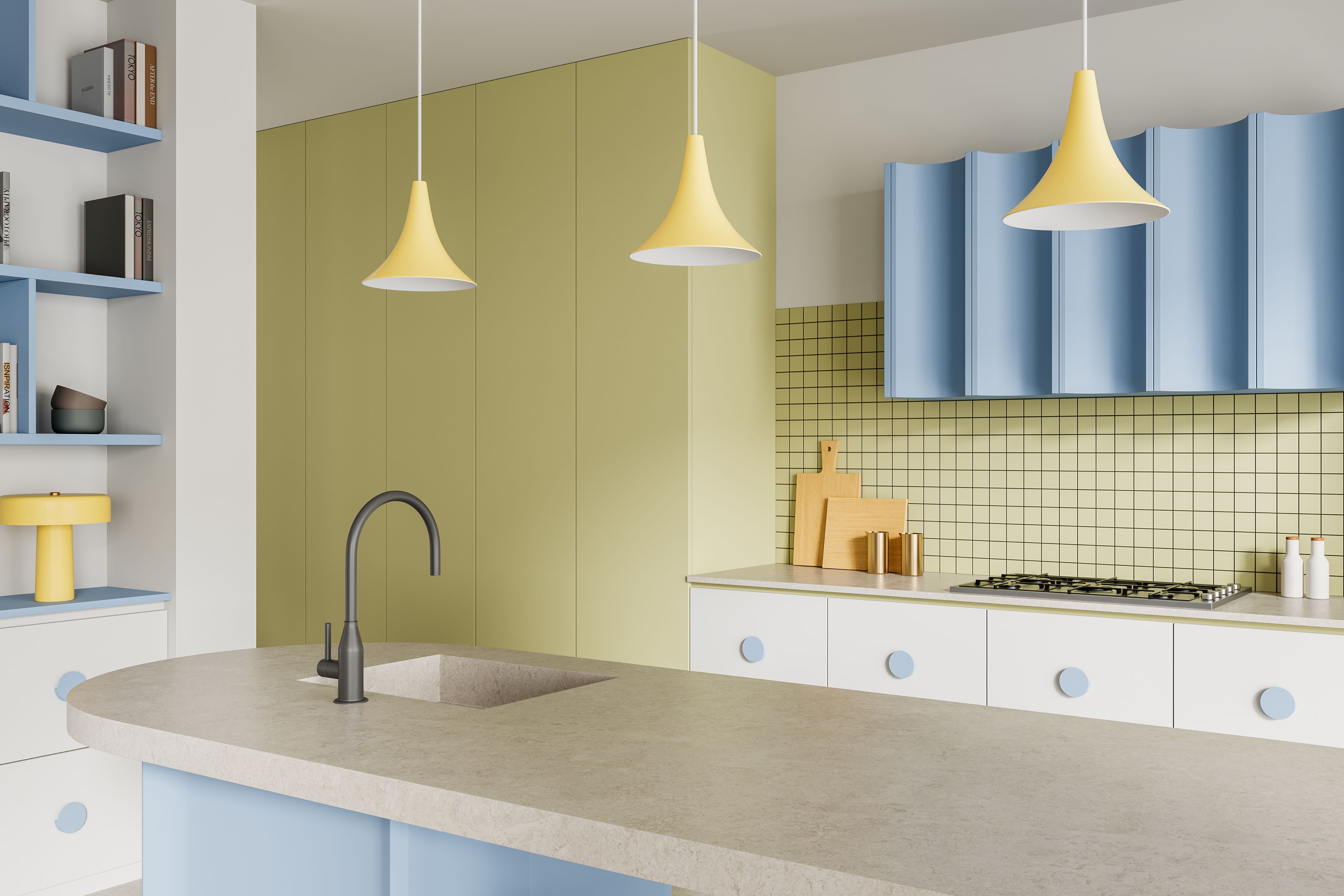 colorful kitchen decor