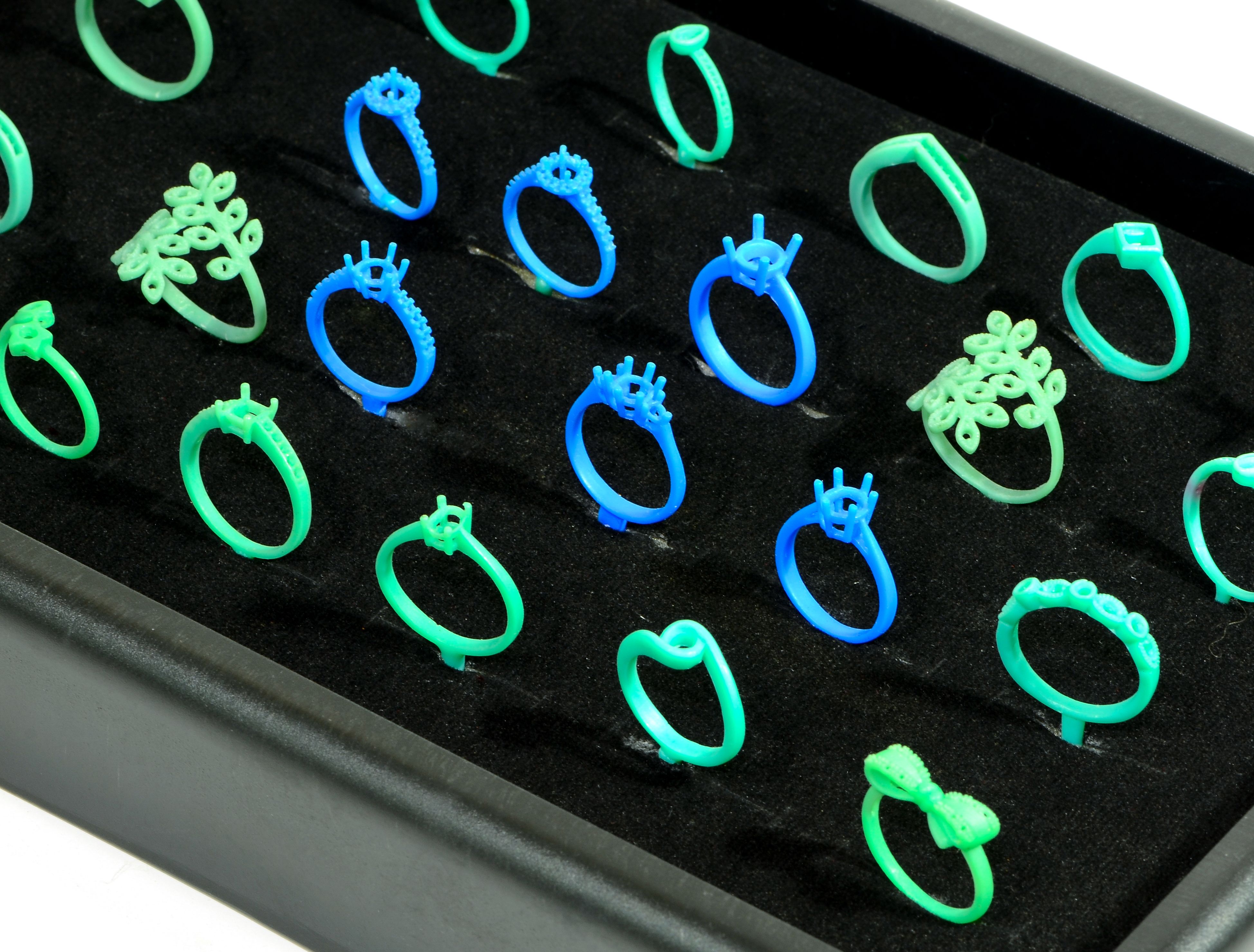 3D printed jewelry