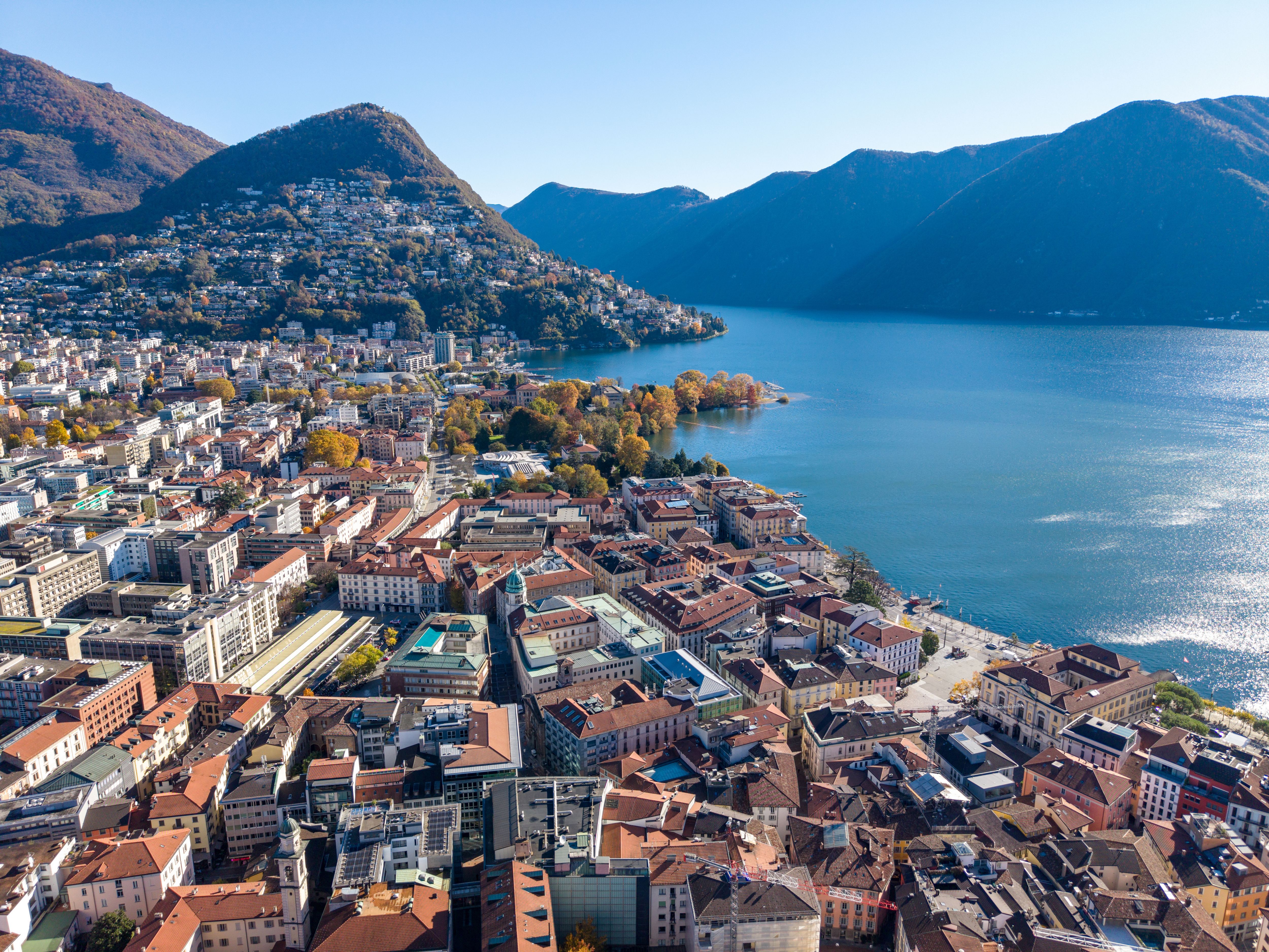 lugano skyline