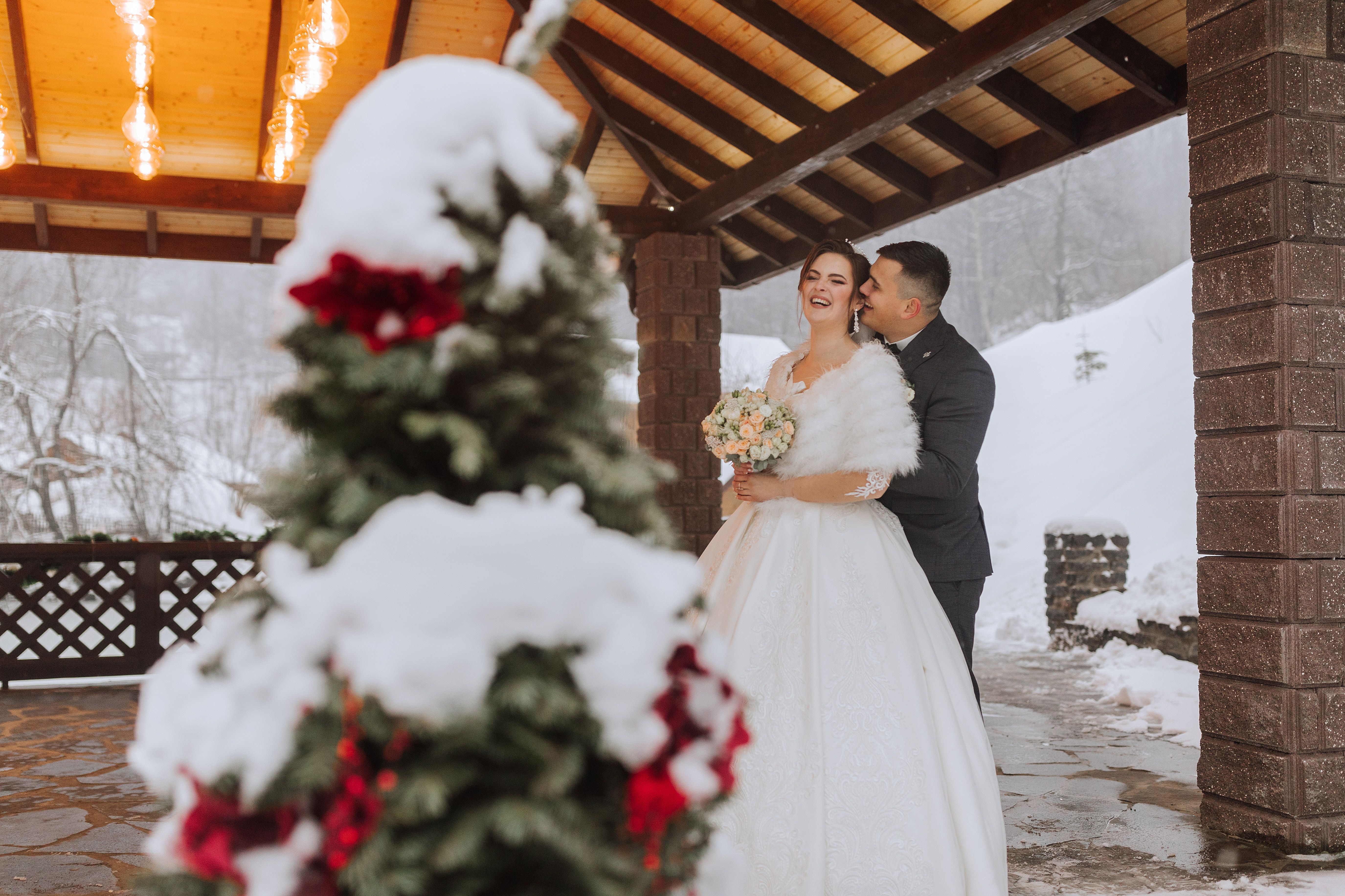 winter wedding photography