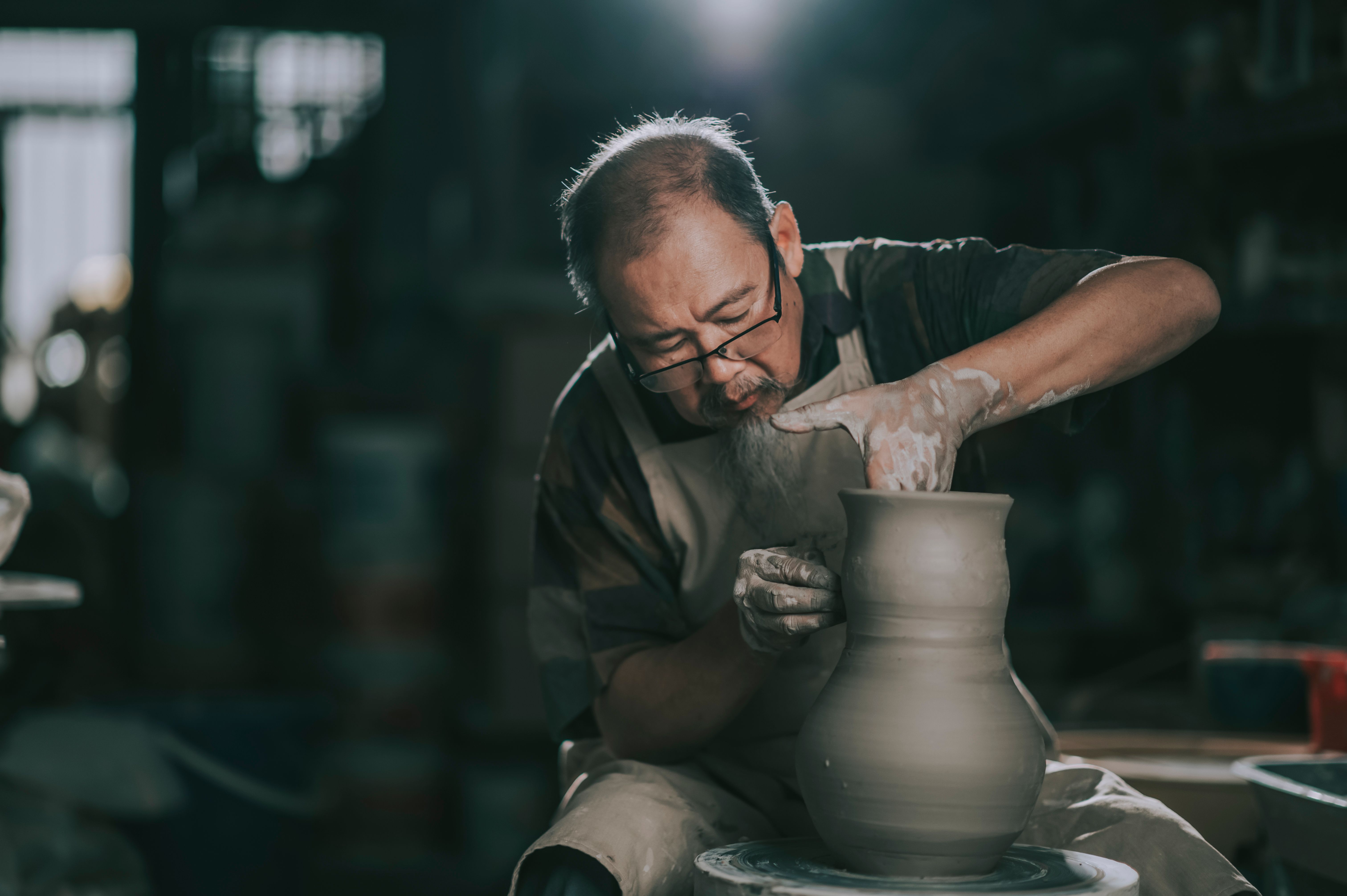 artist at work