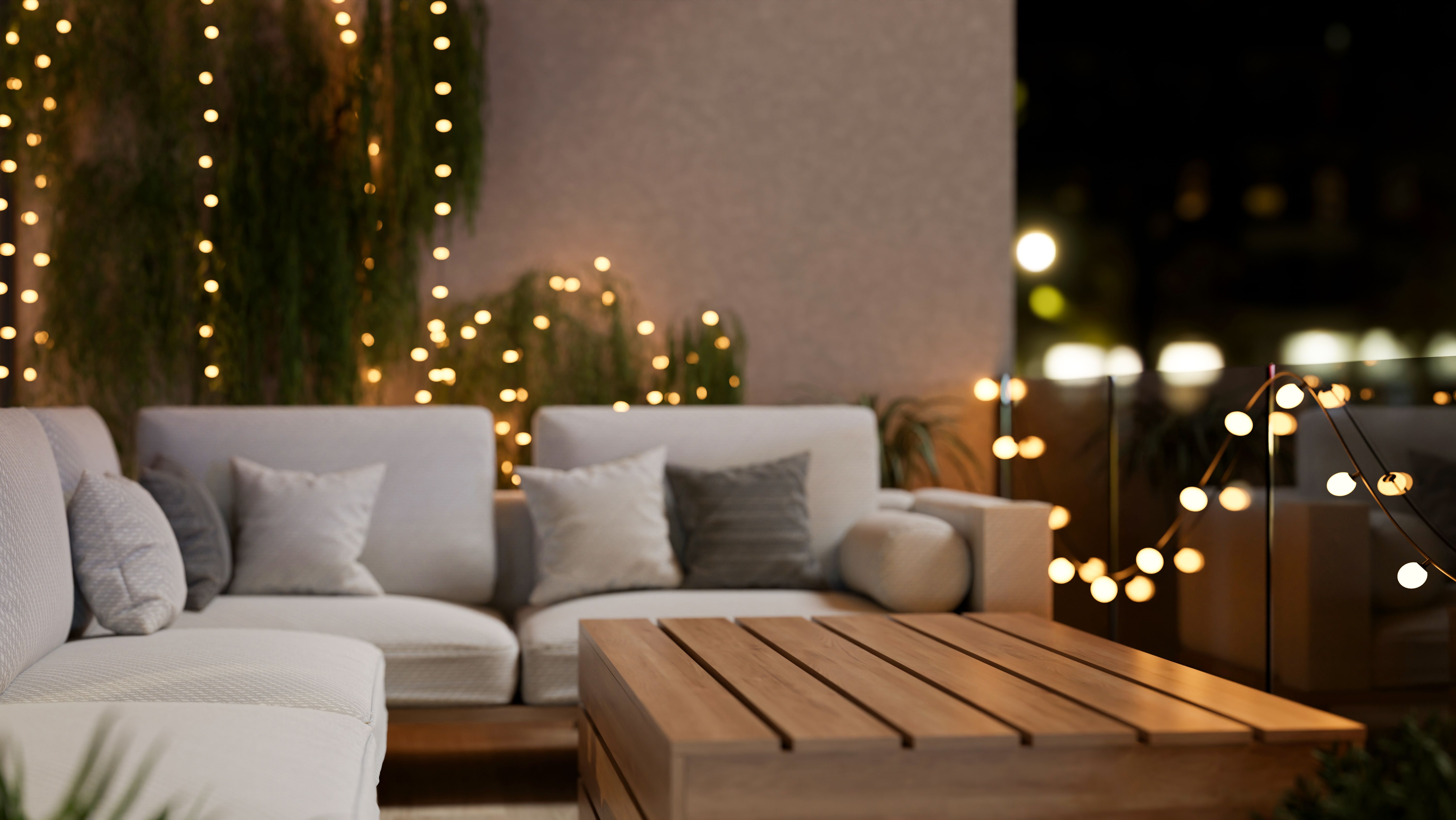 cozy outdoor space