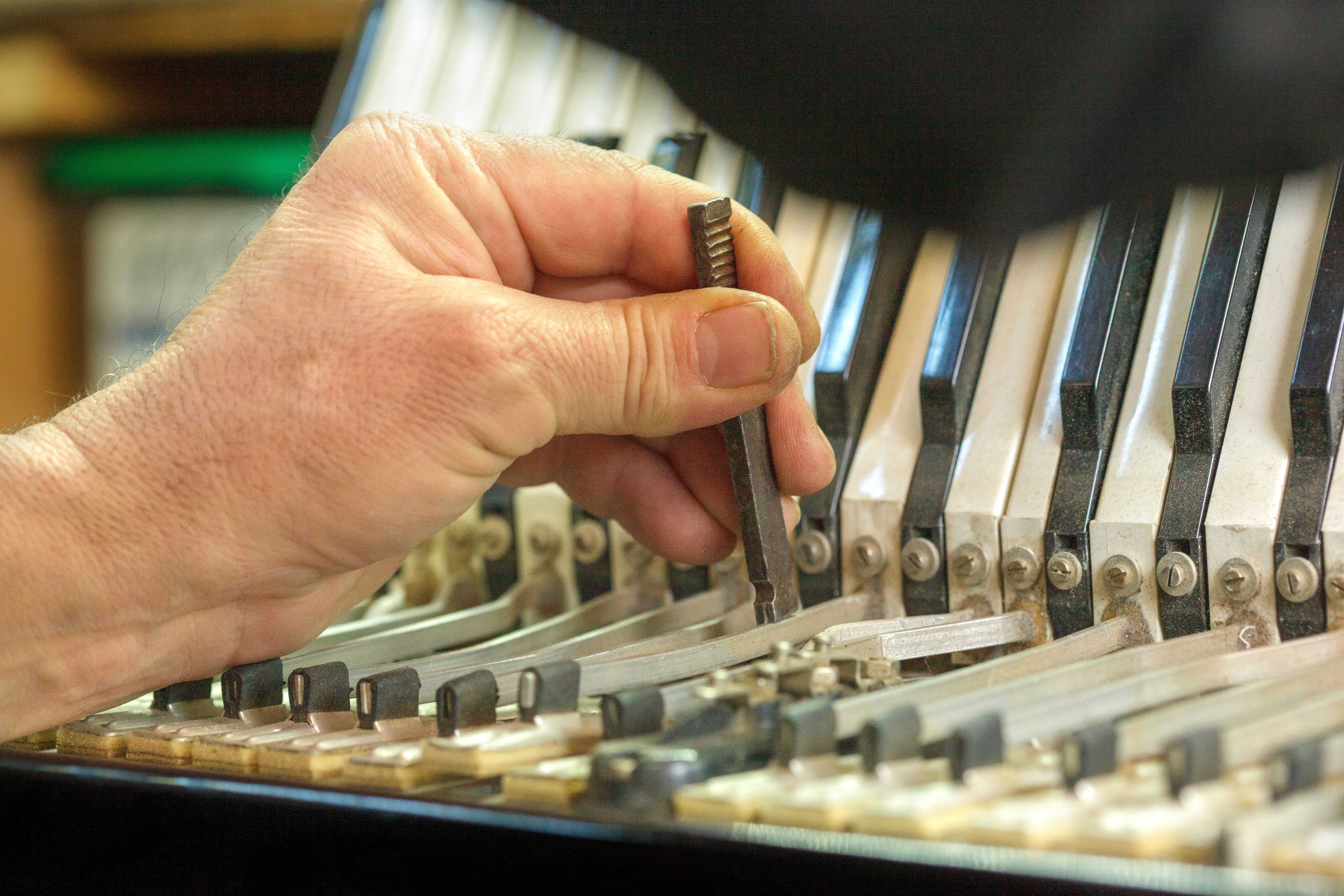 vintage piano restoration