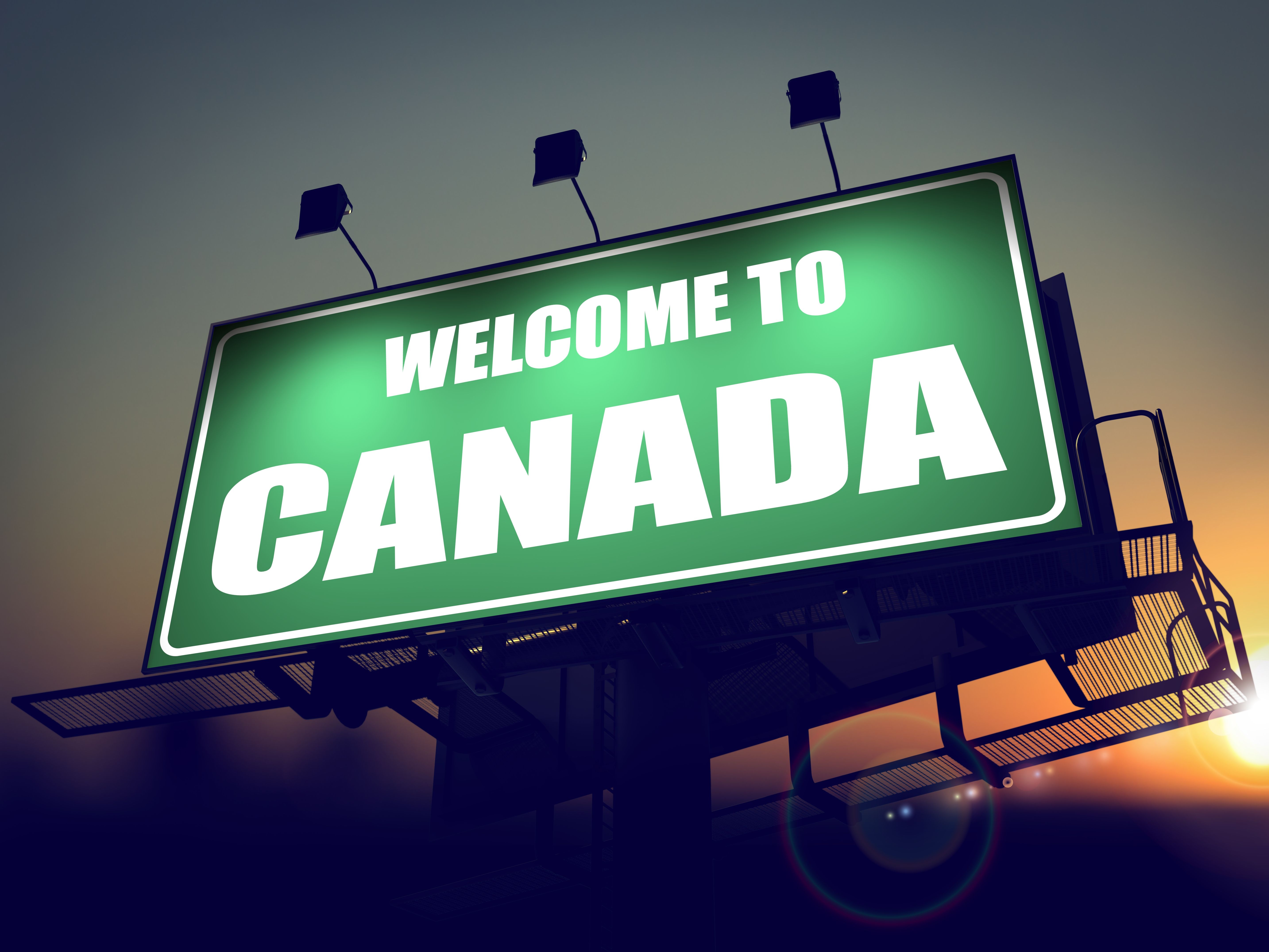 Canada welcome
