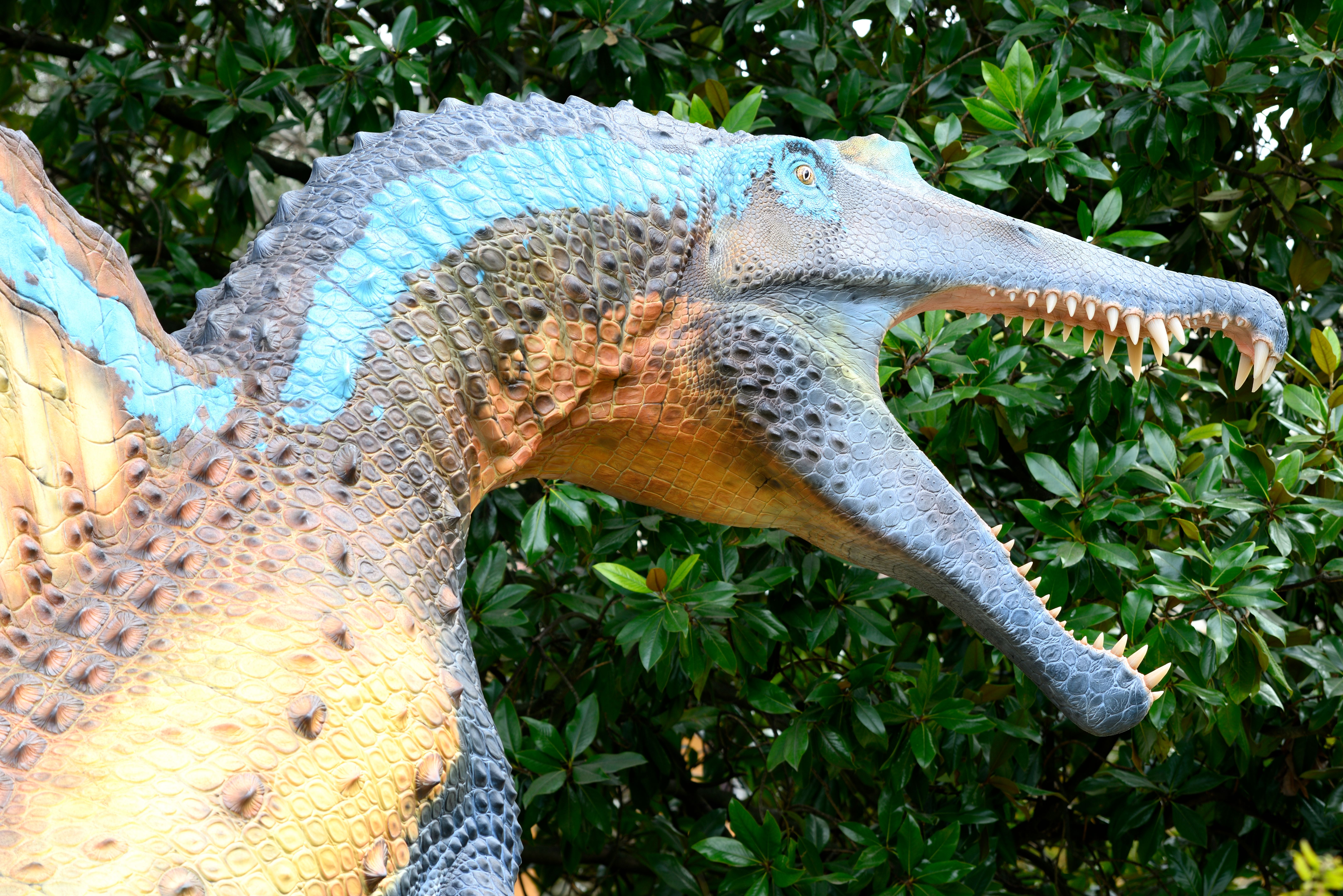 life-sized dinosaur