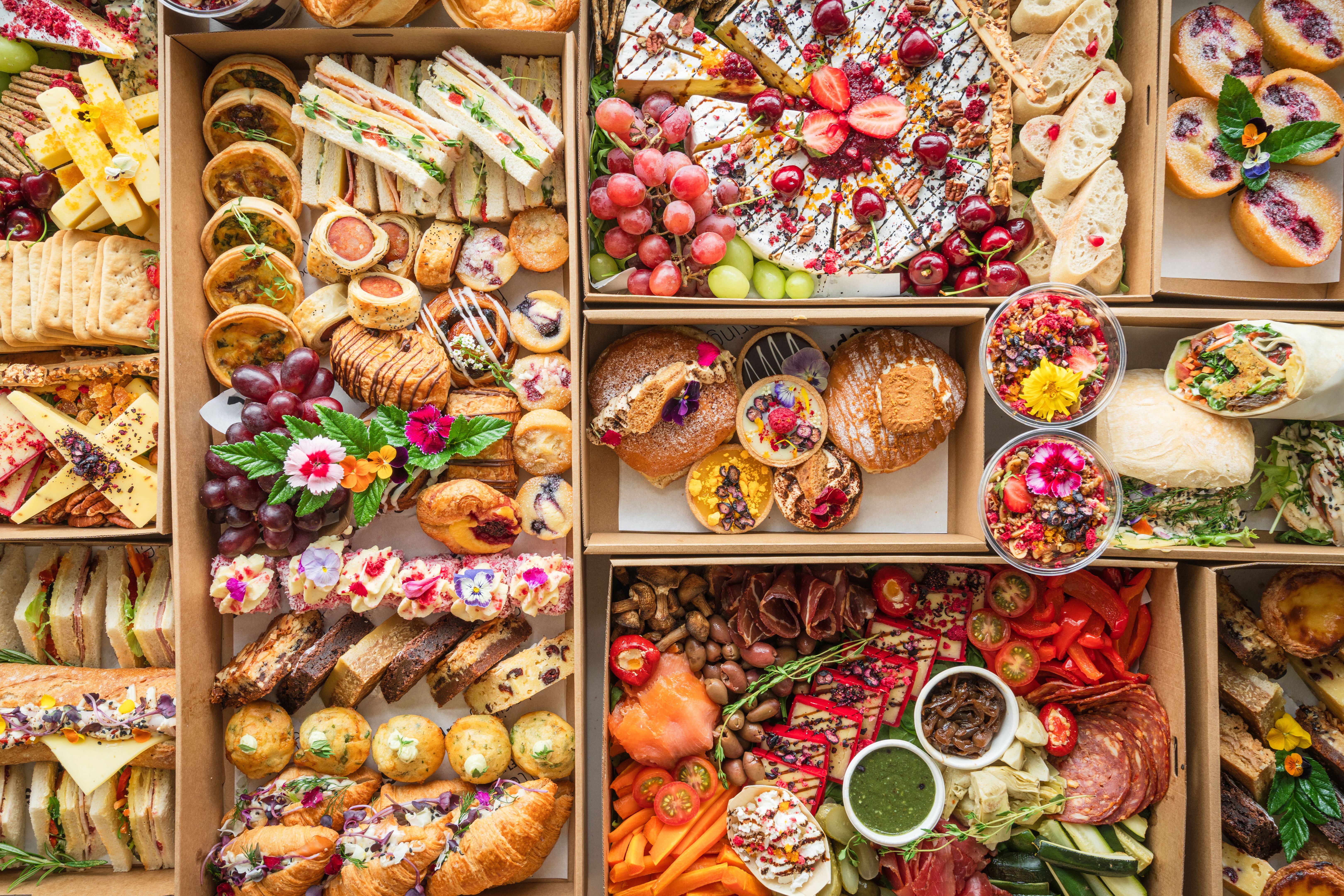 charcuterie presentation