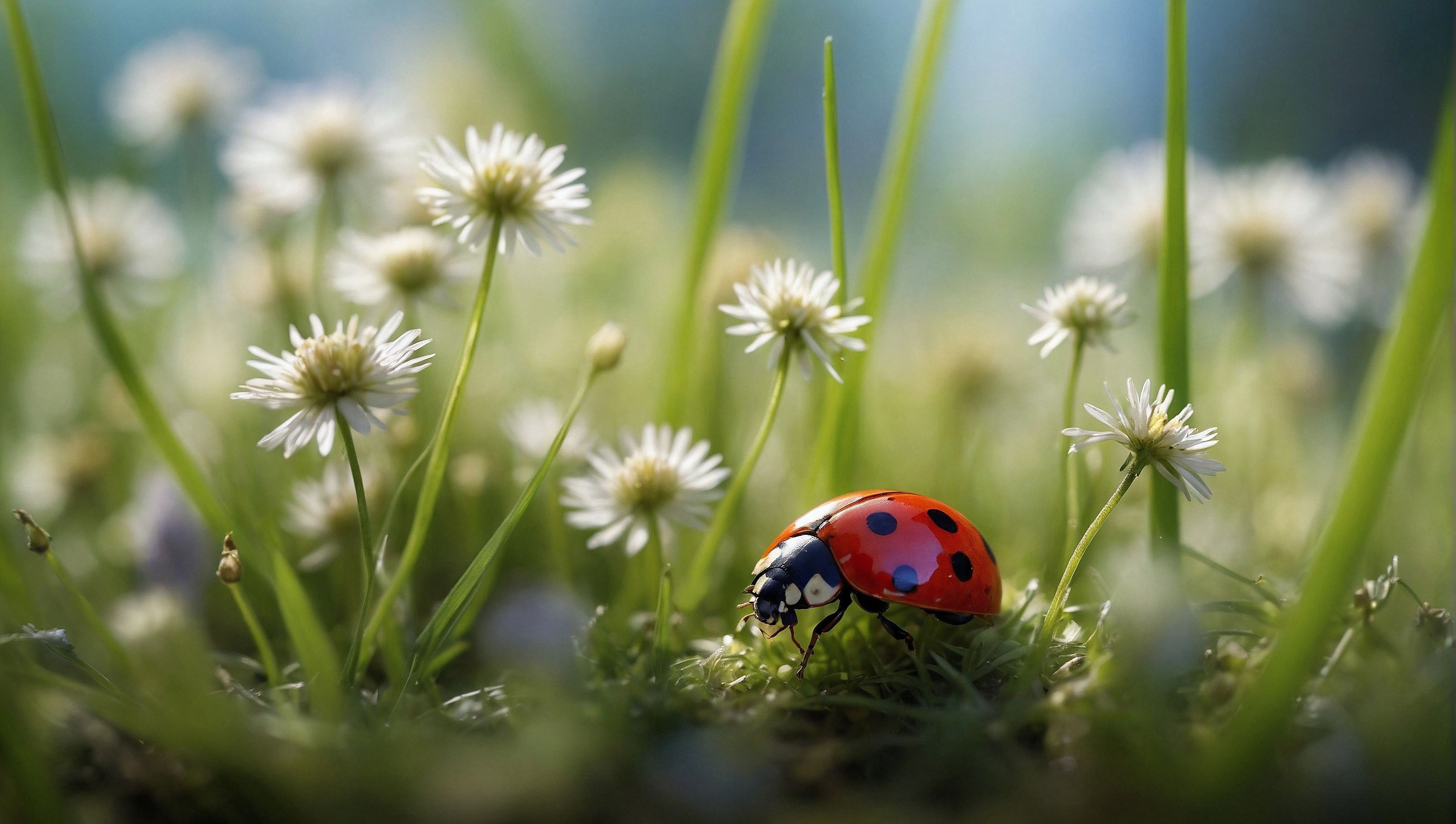 ladybugs garden
