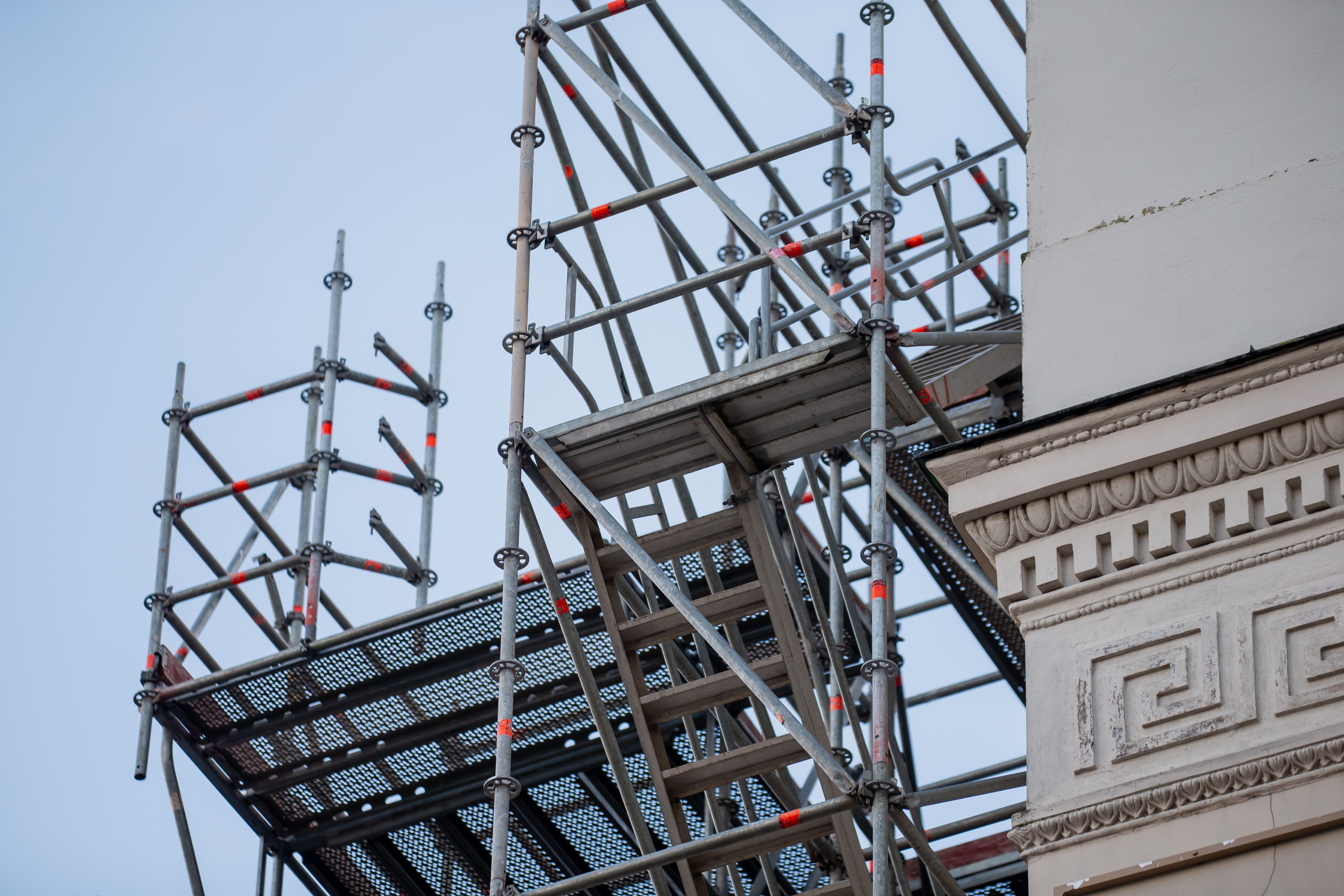 building maintenance scaffolding