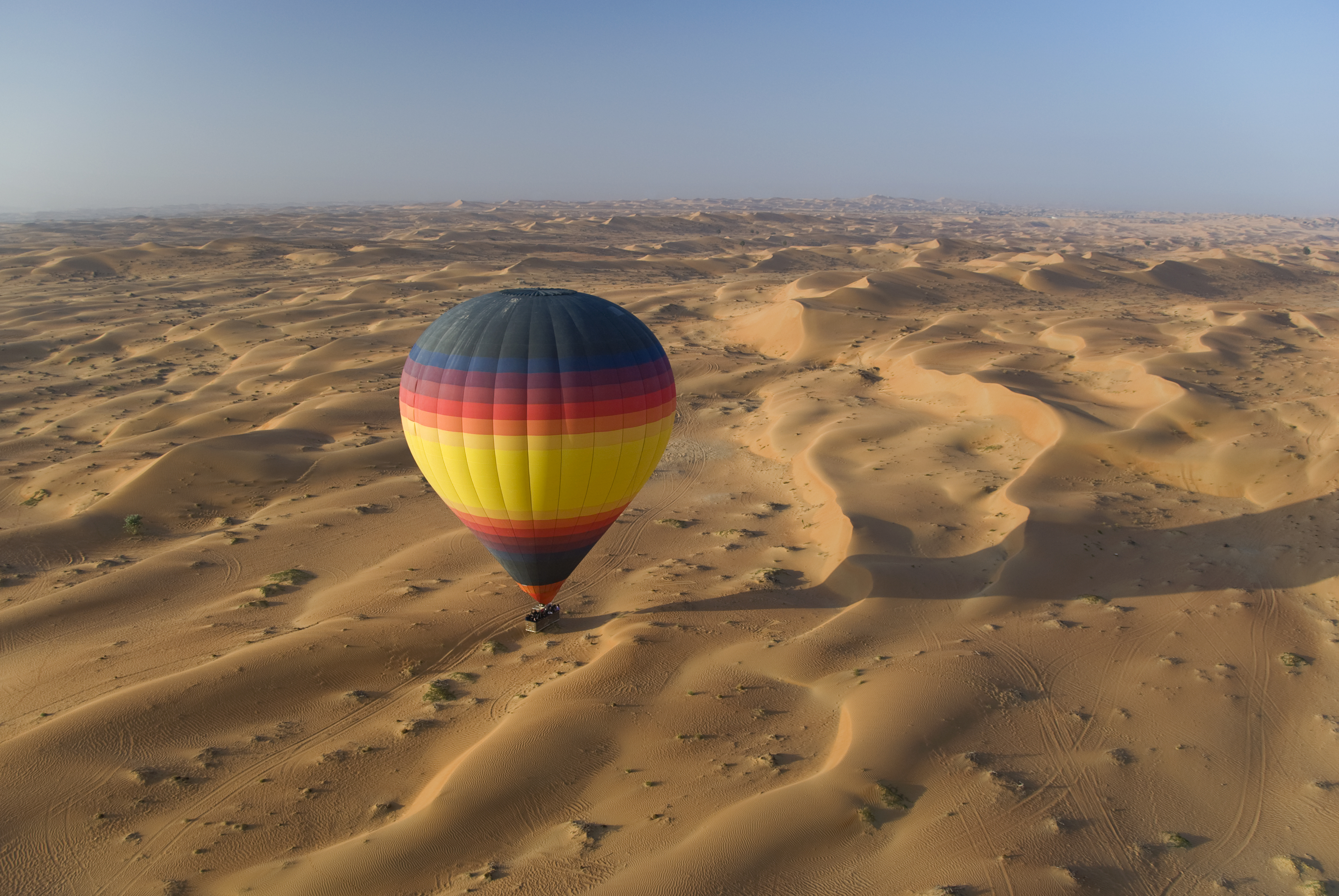 Hot Air Balloon in the Desert