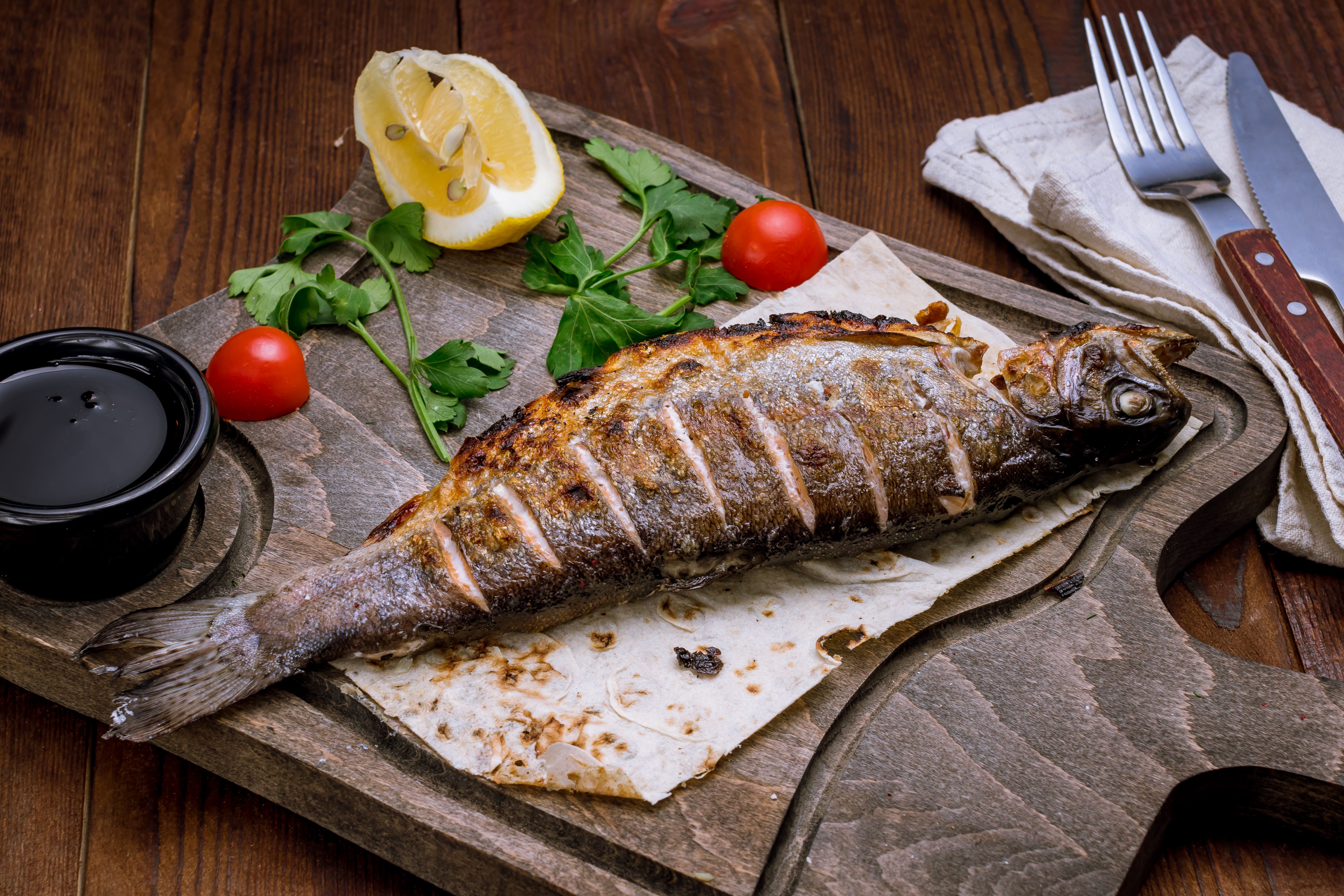cooking trout