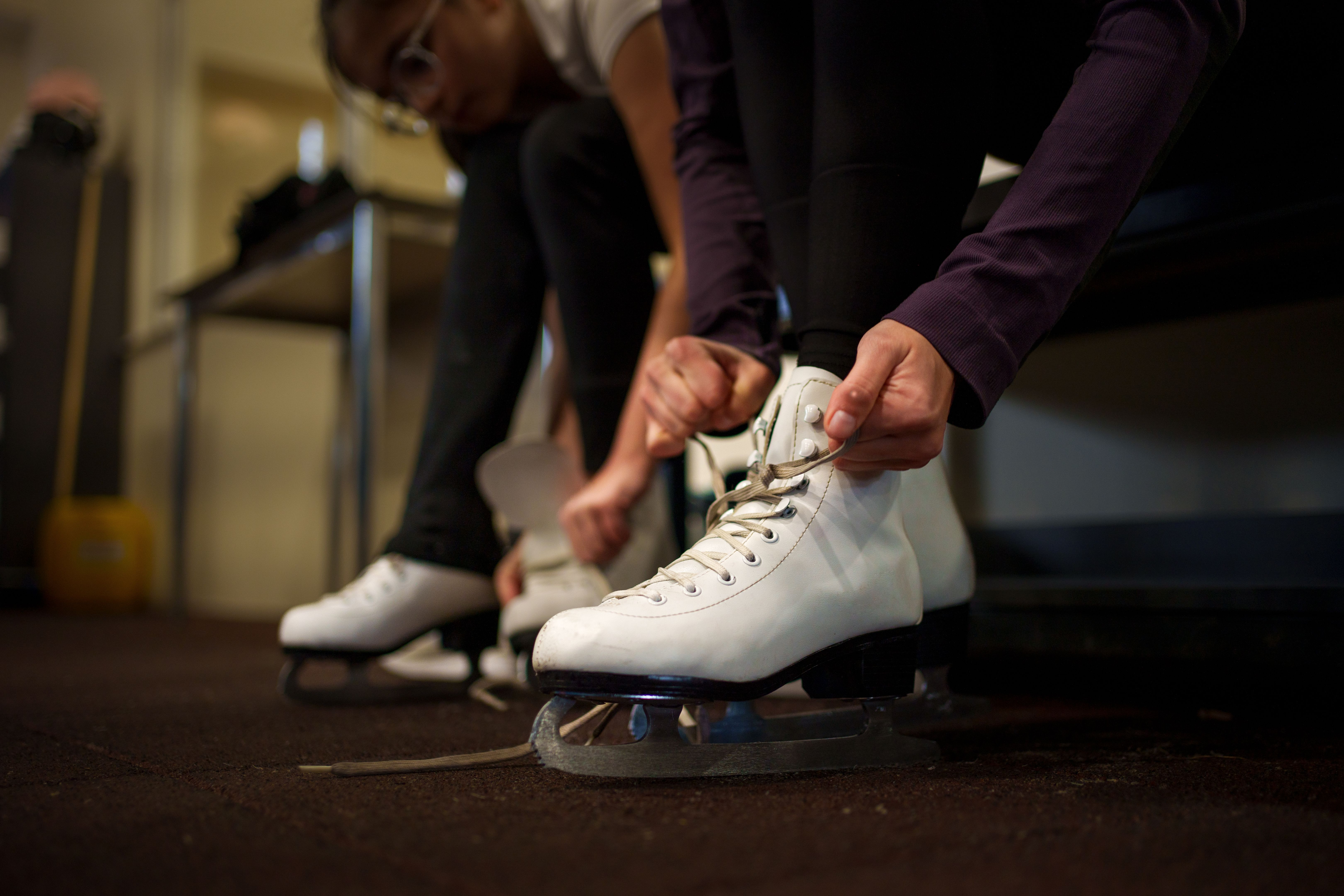 ice skating lesson