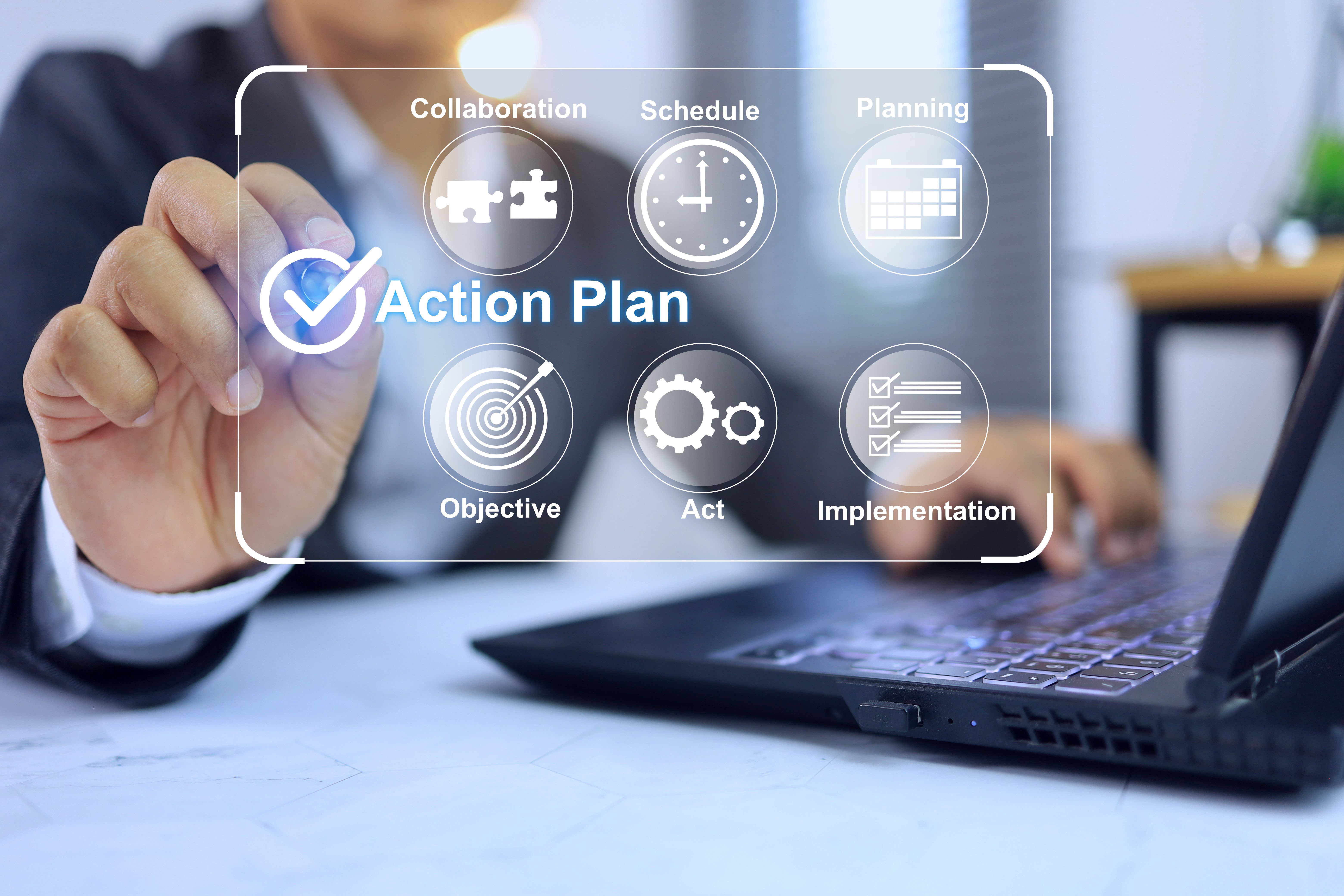 manage and planning to work