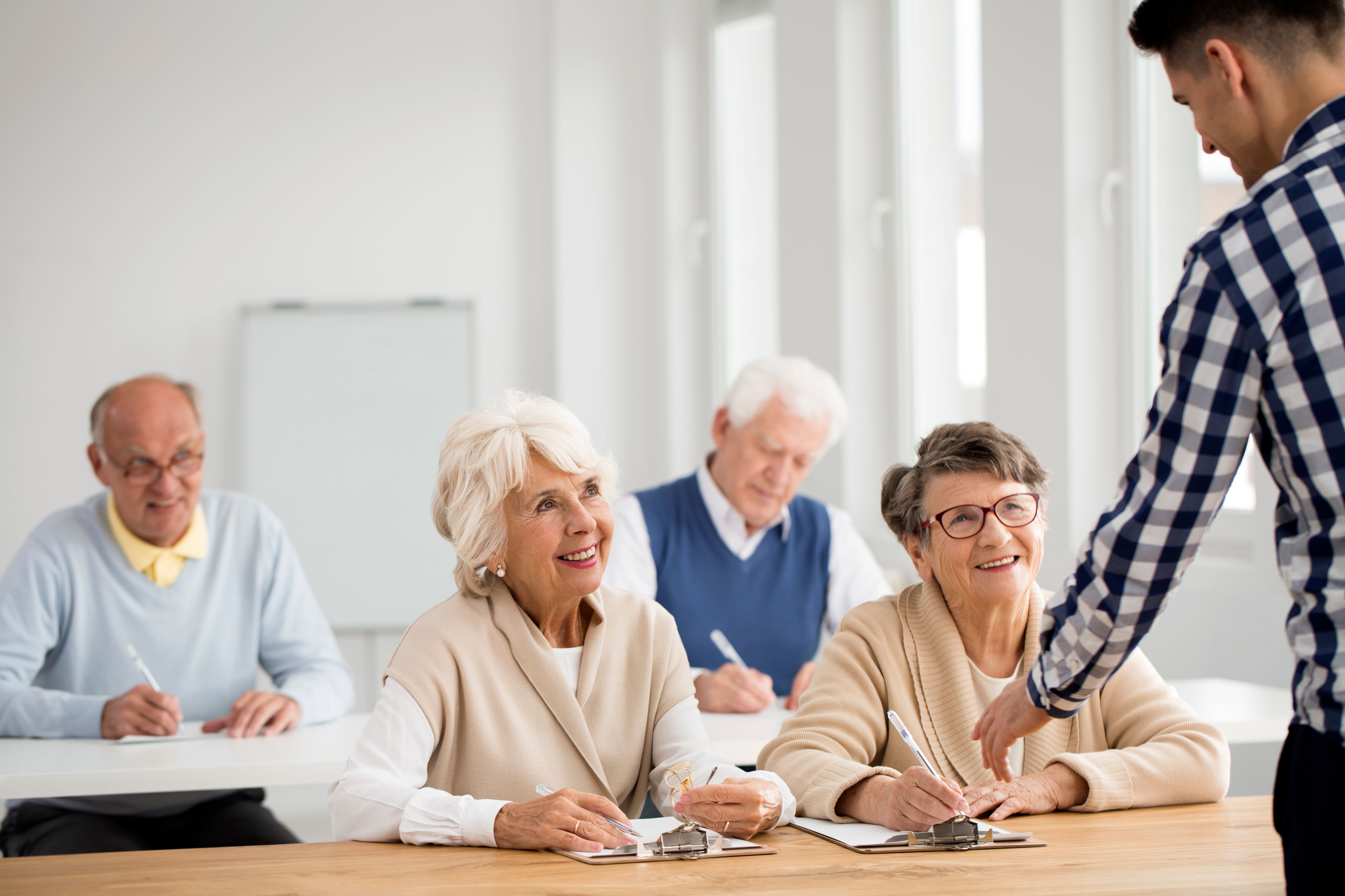 senior learning class