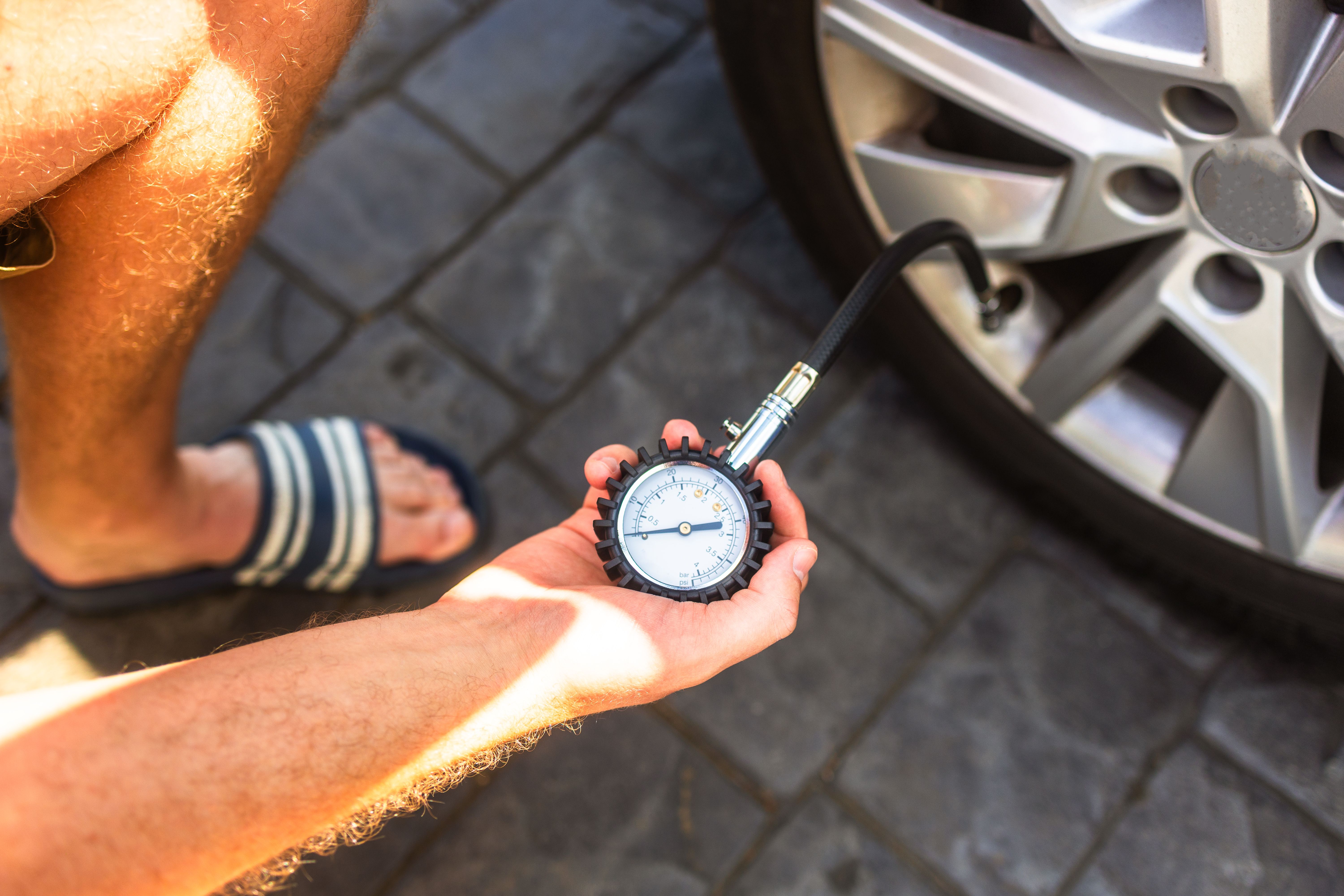 car tire pressure