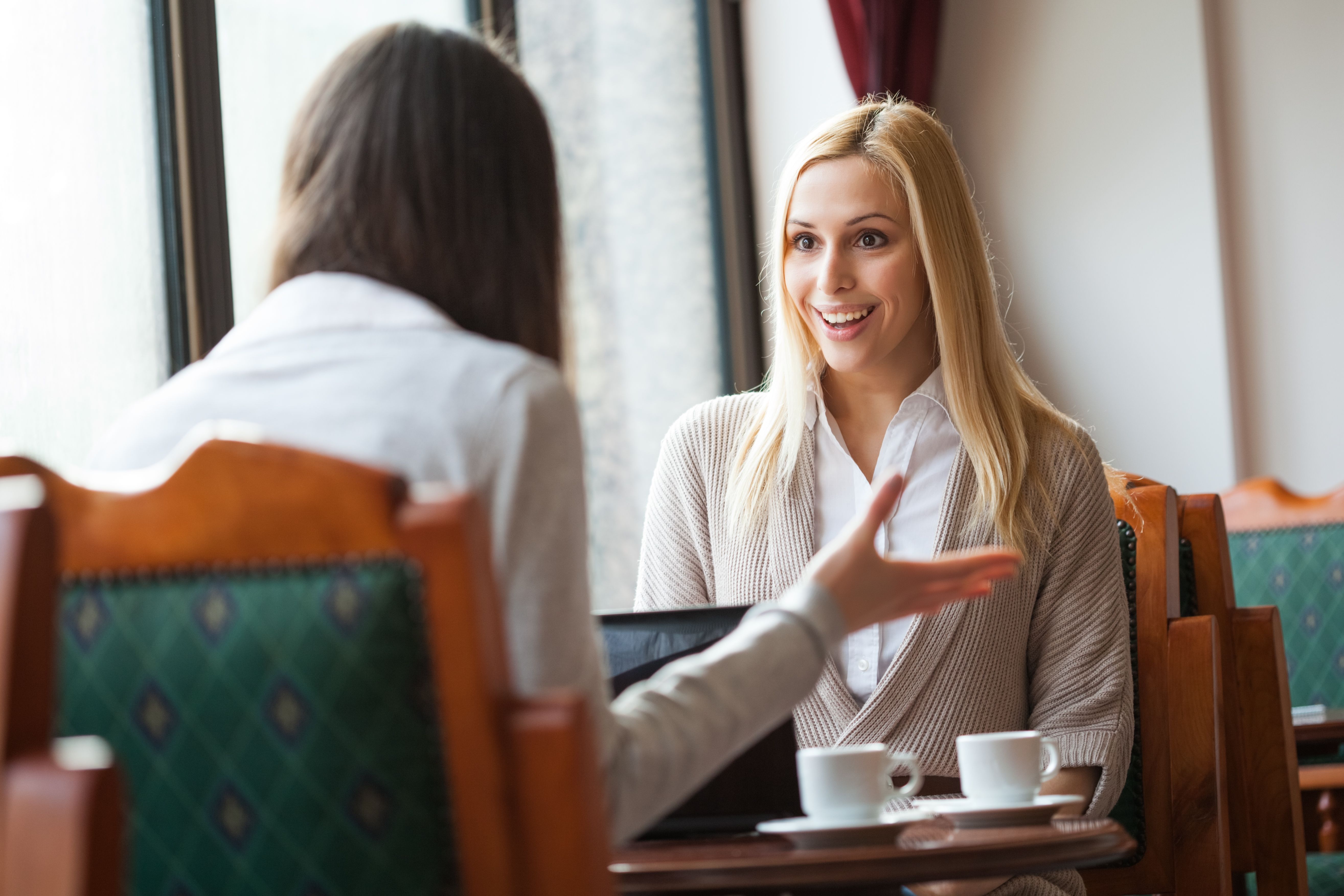 Friendly conversation