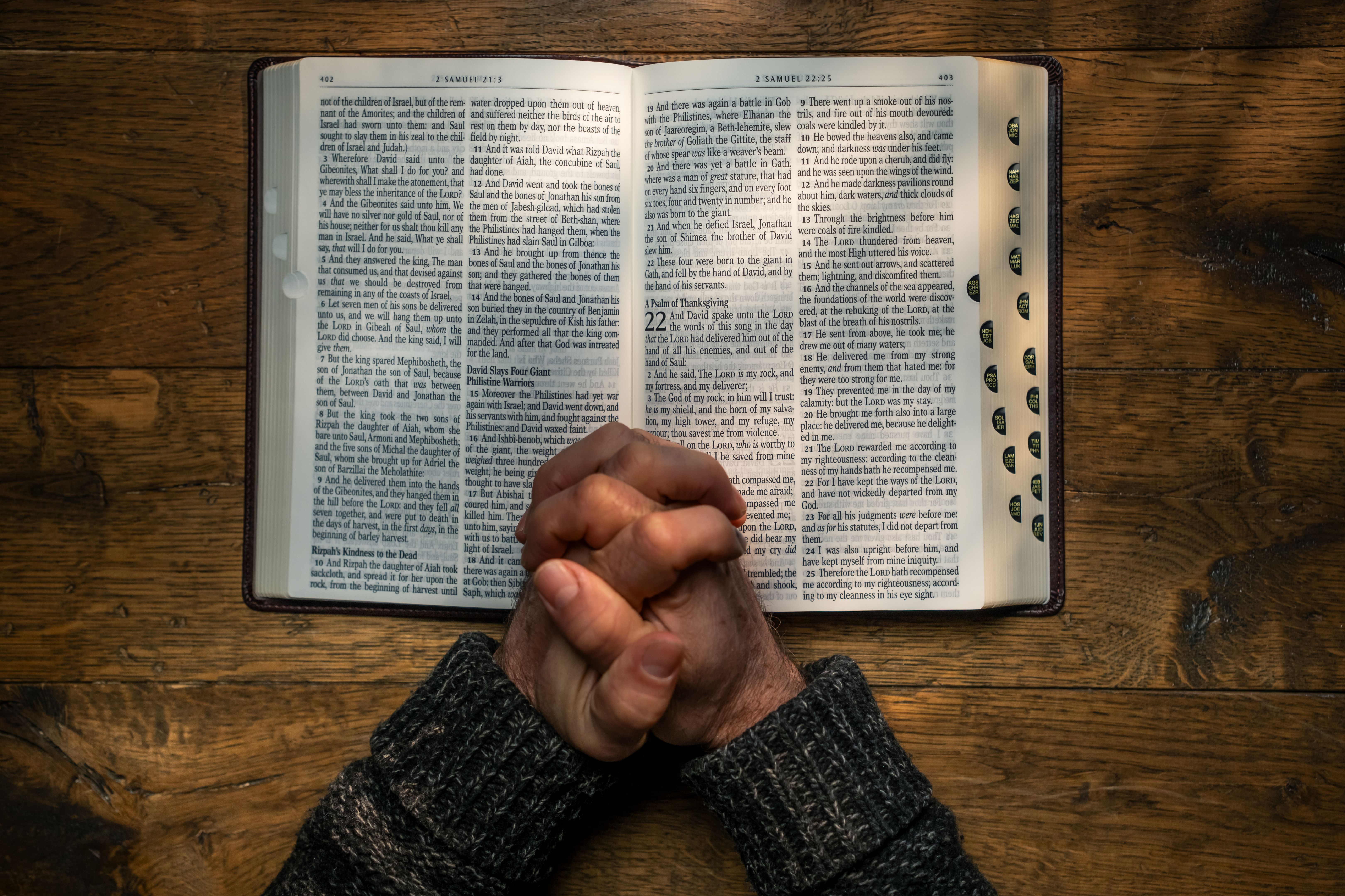 reading bible