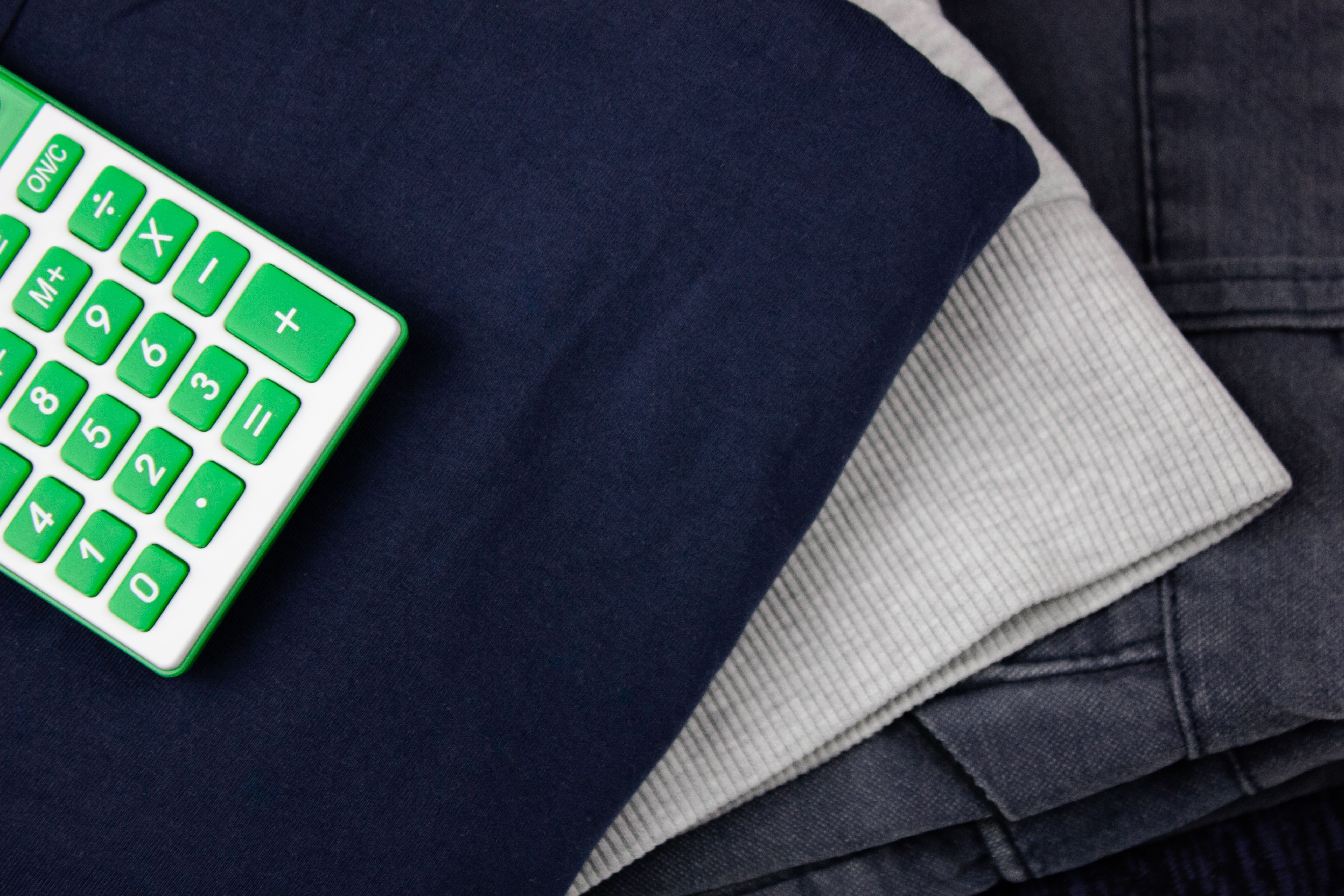 fabric cost calculating