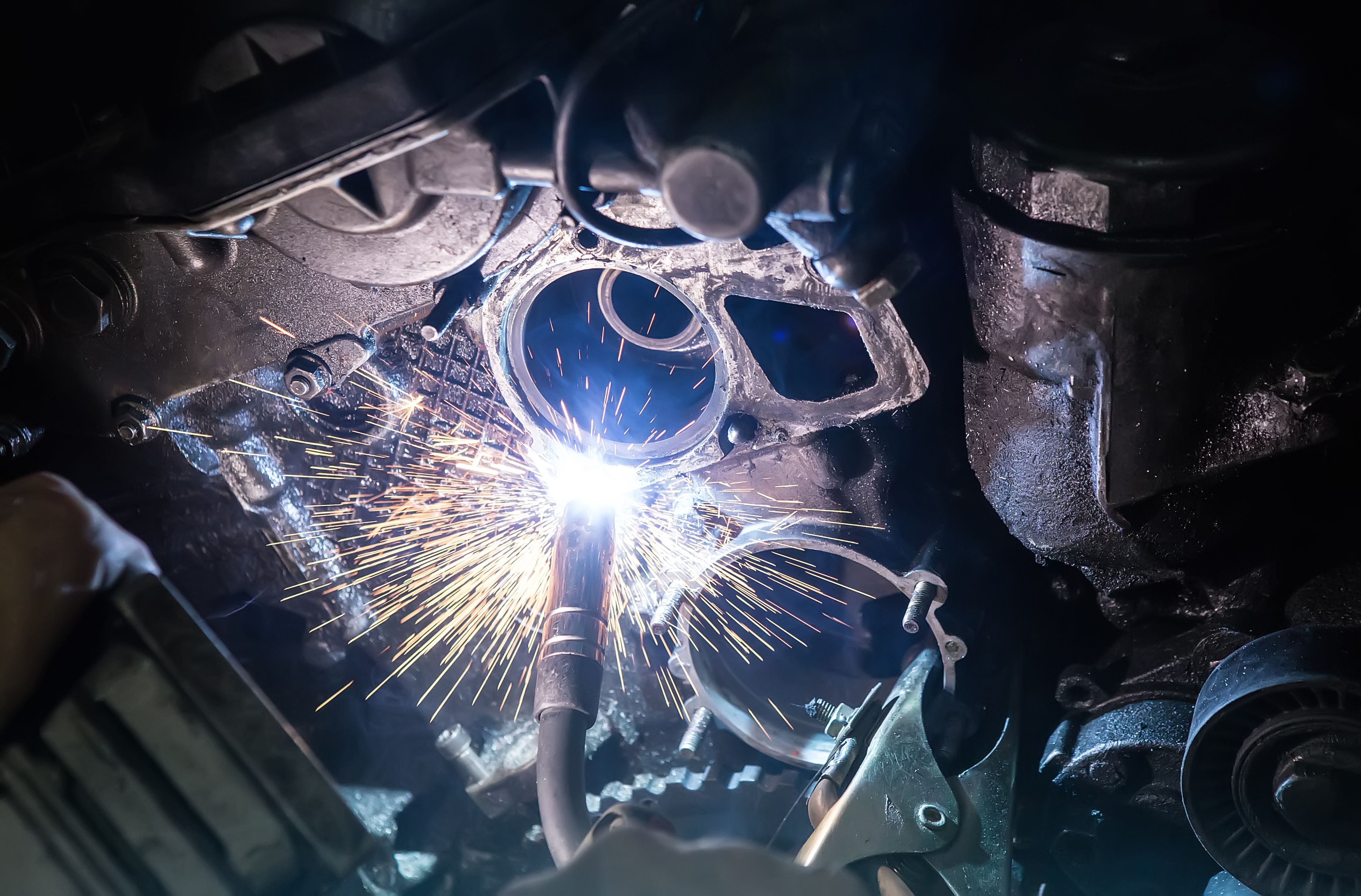 engine-driven welding