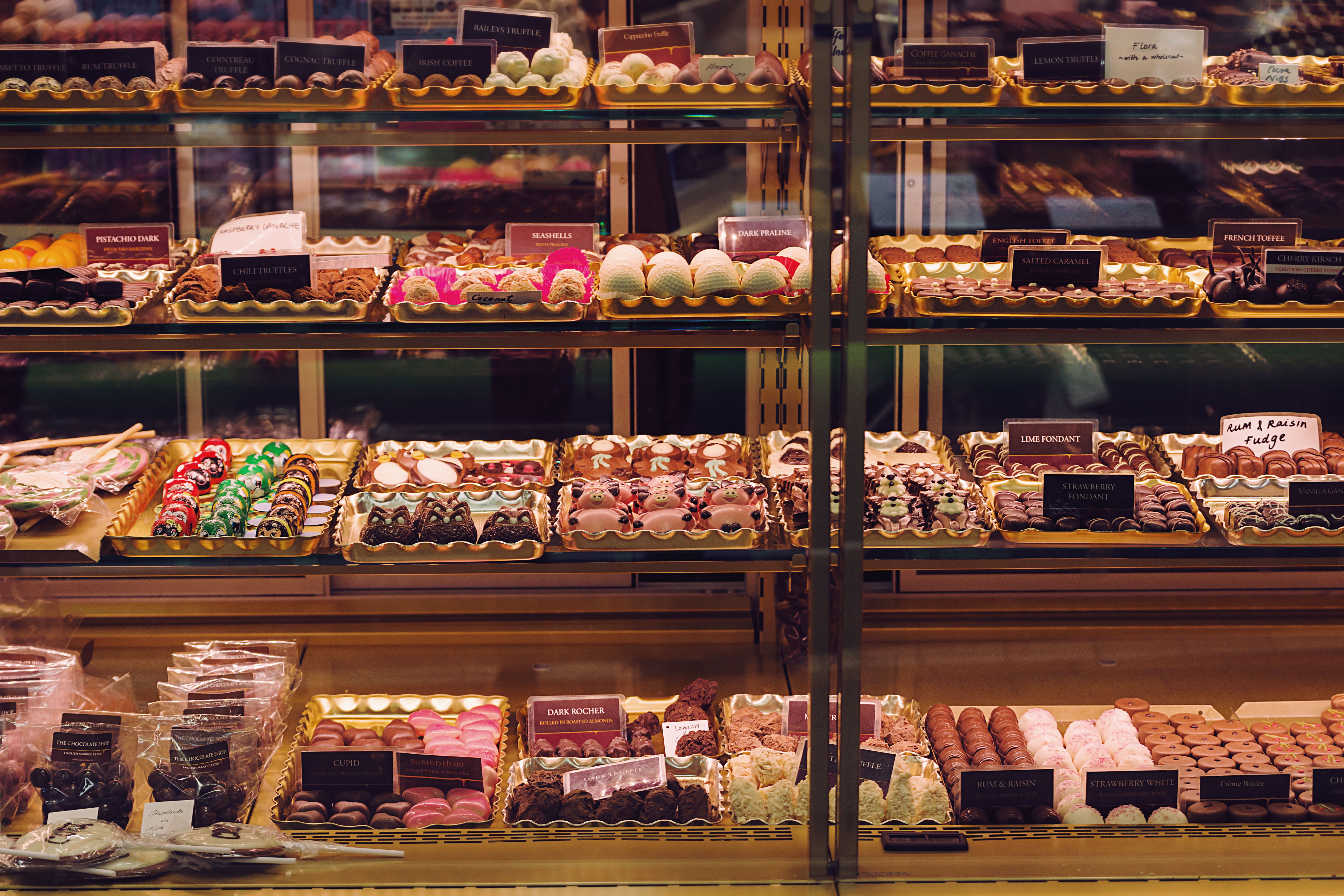 The Chocolate Shop, English Market - Cork, Ireland The Chocolate Shop, English Market - Cork, Ireland