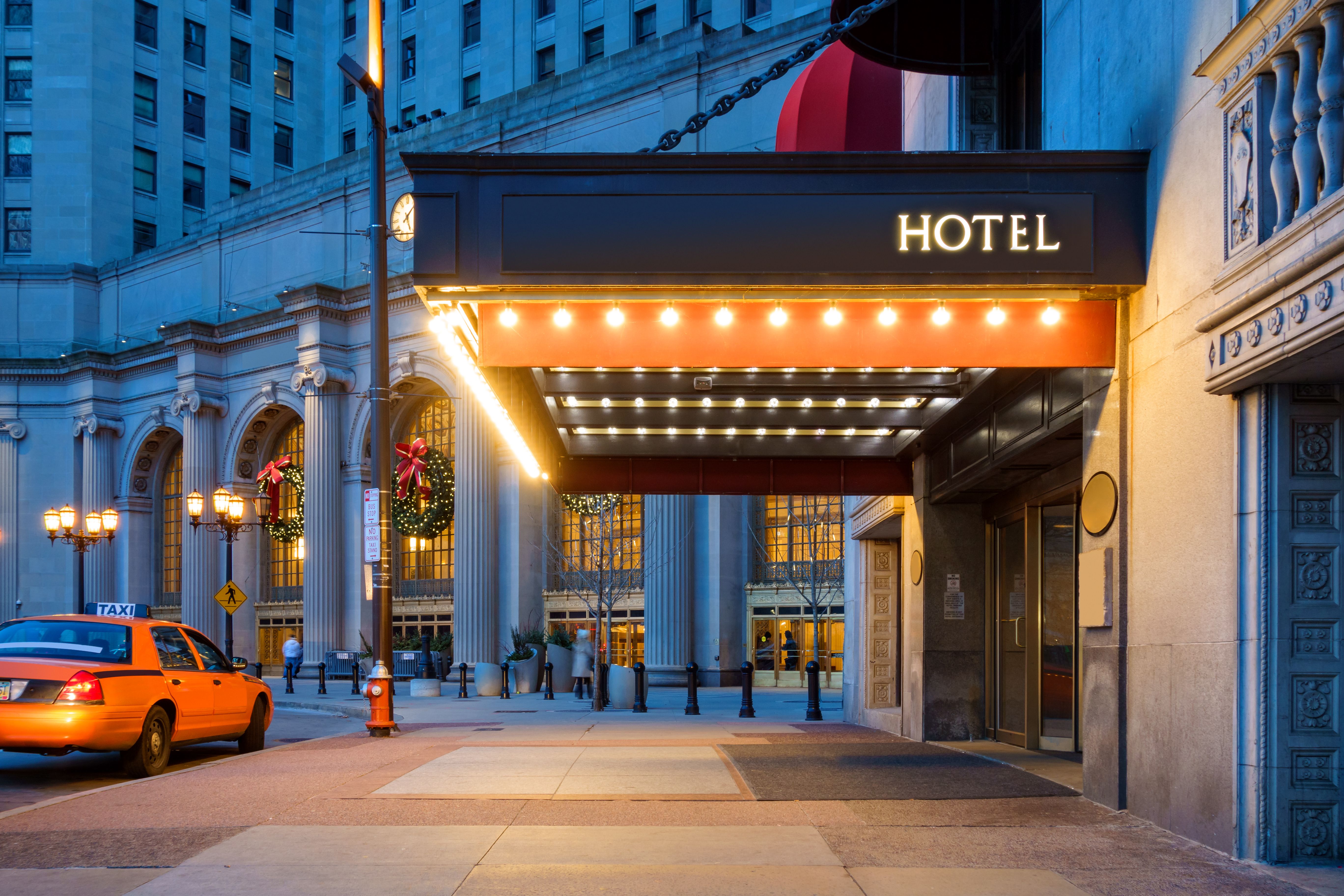 hotel entrance