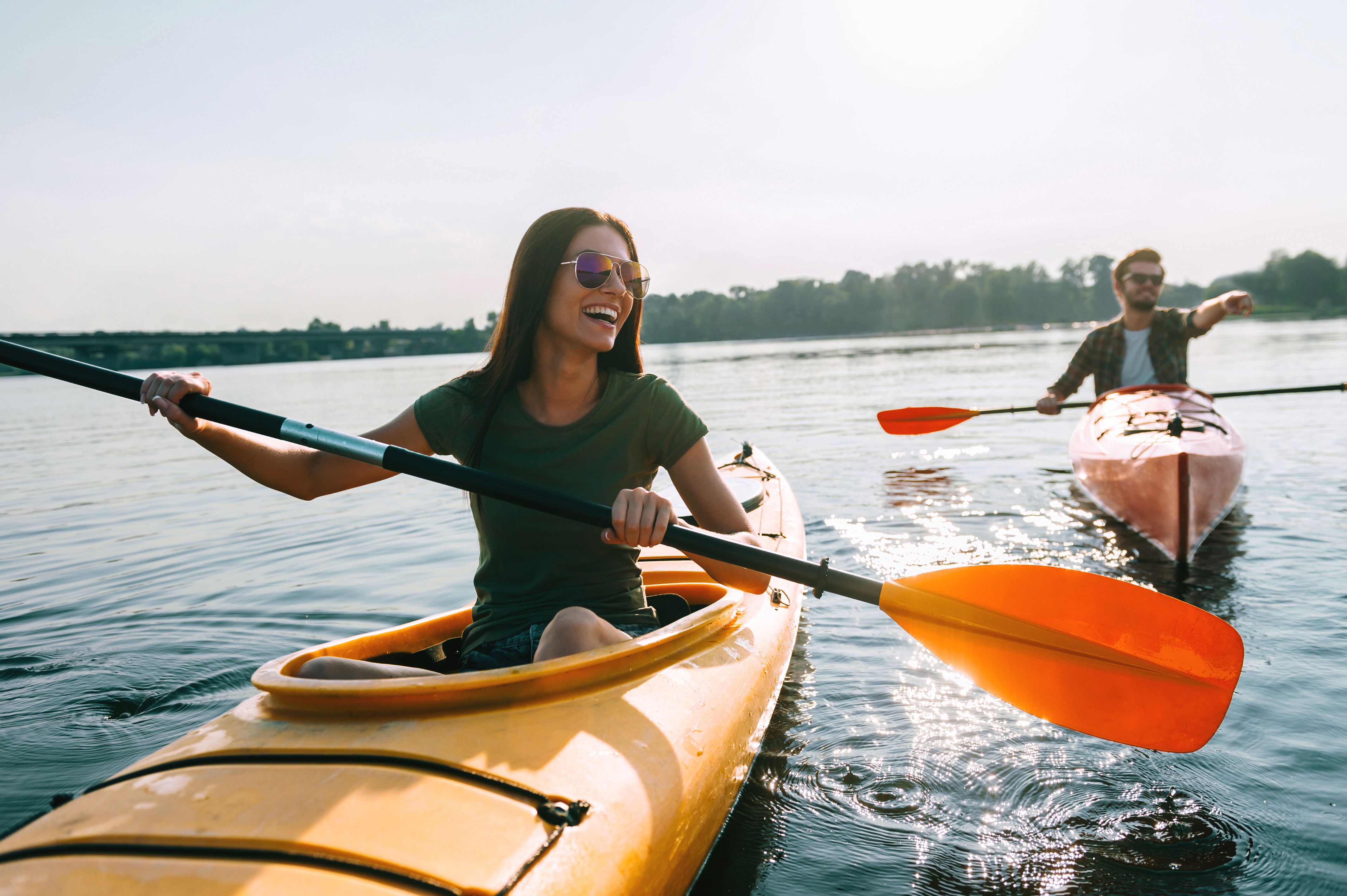 lake kayaking