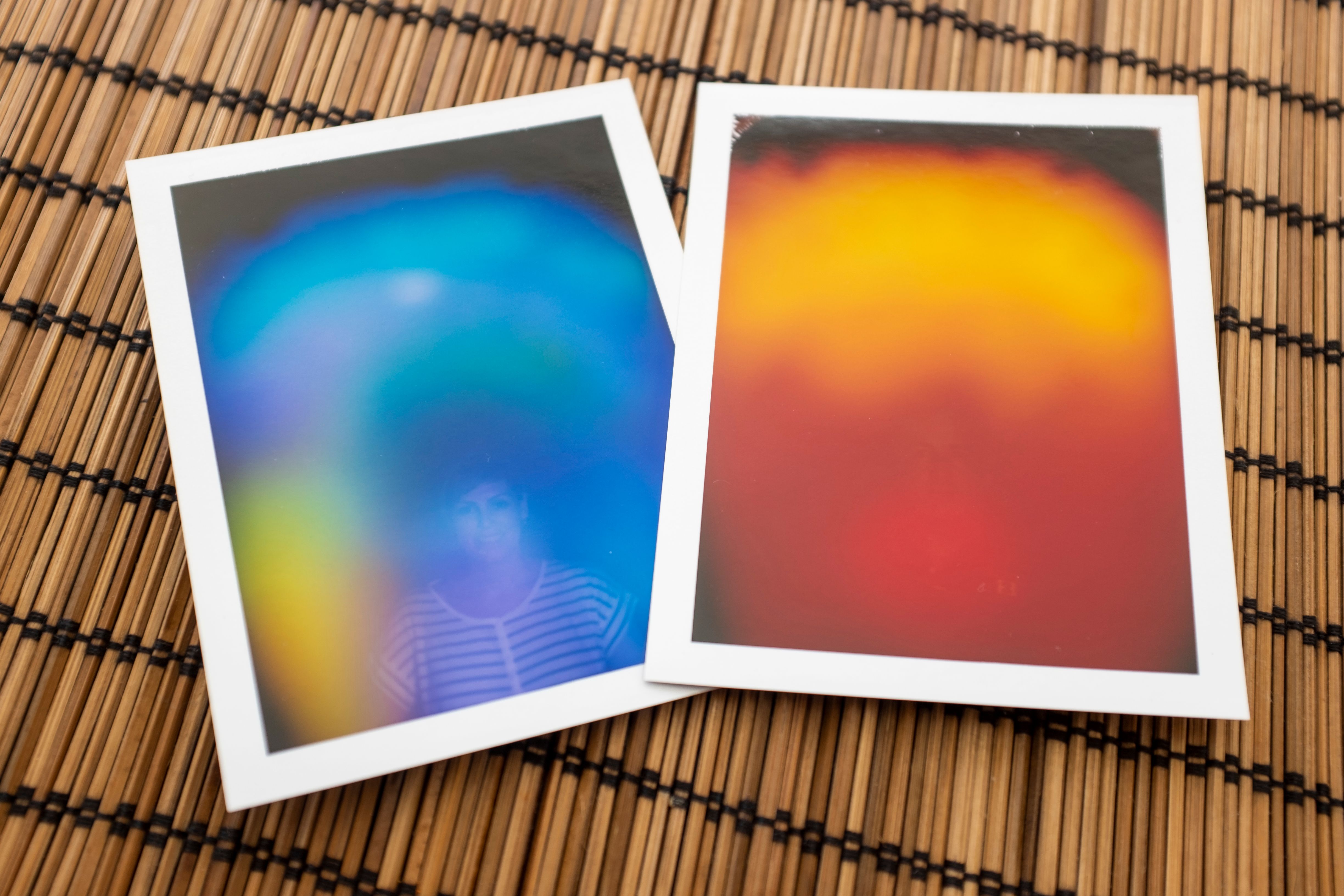 Printed aura photographs Printed aura photographs