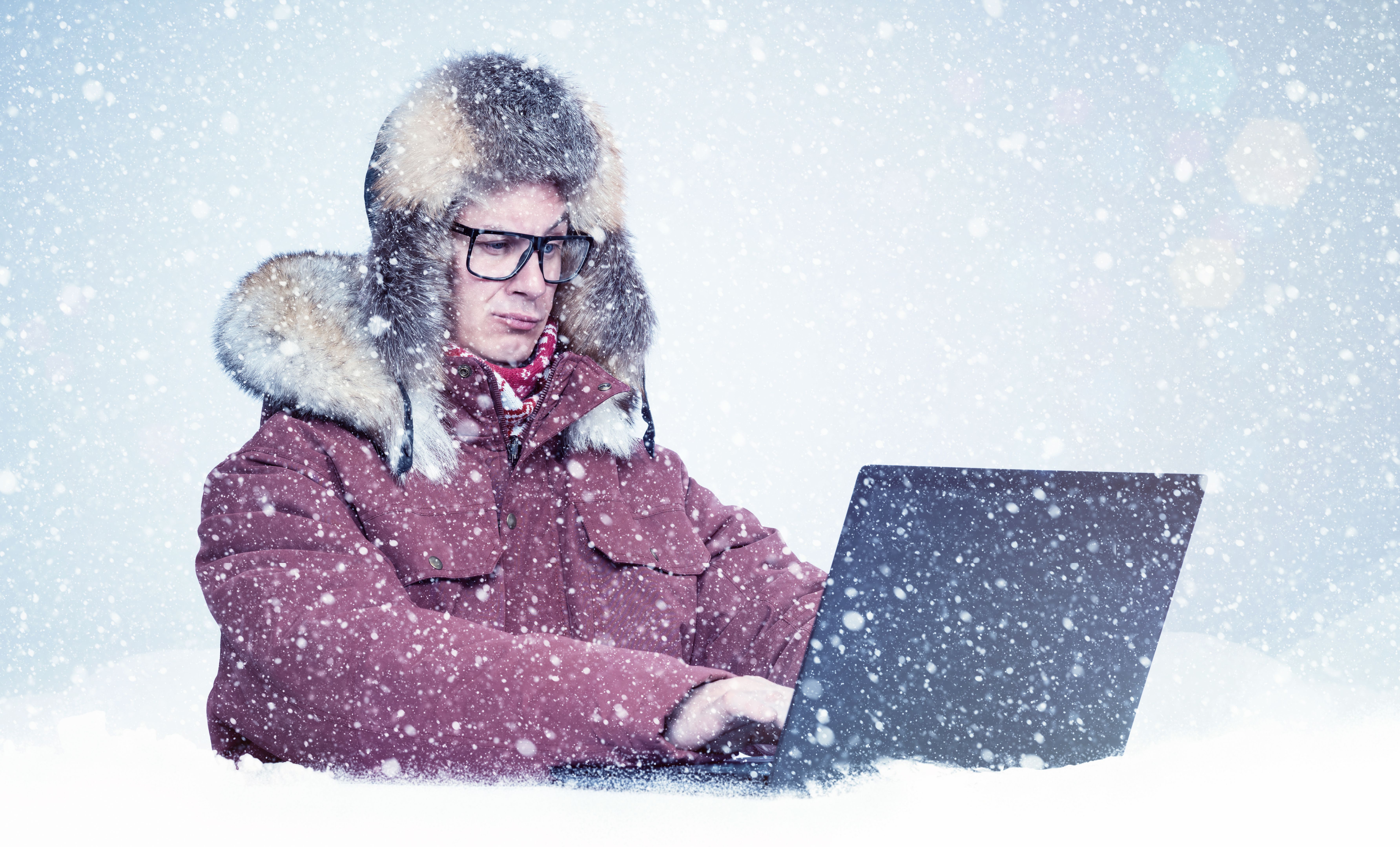 winter business security