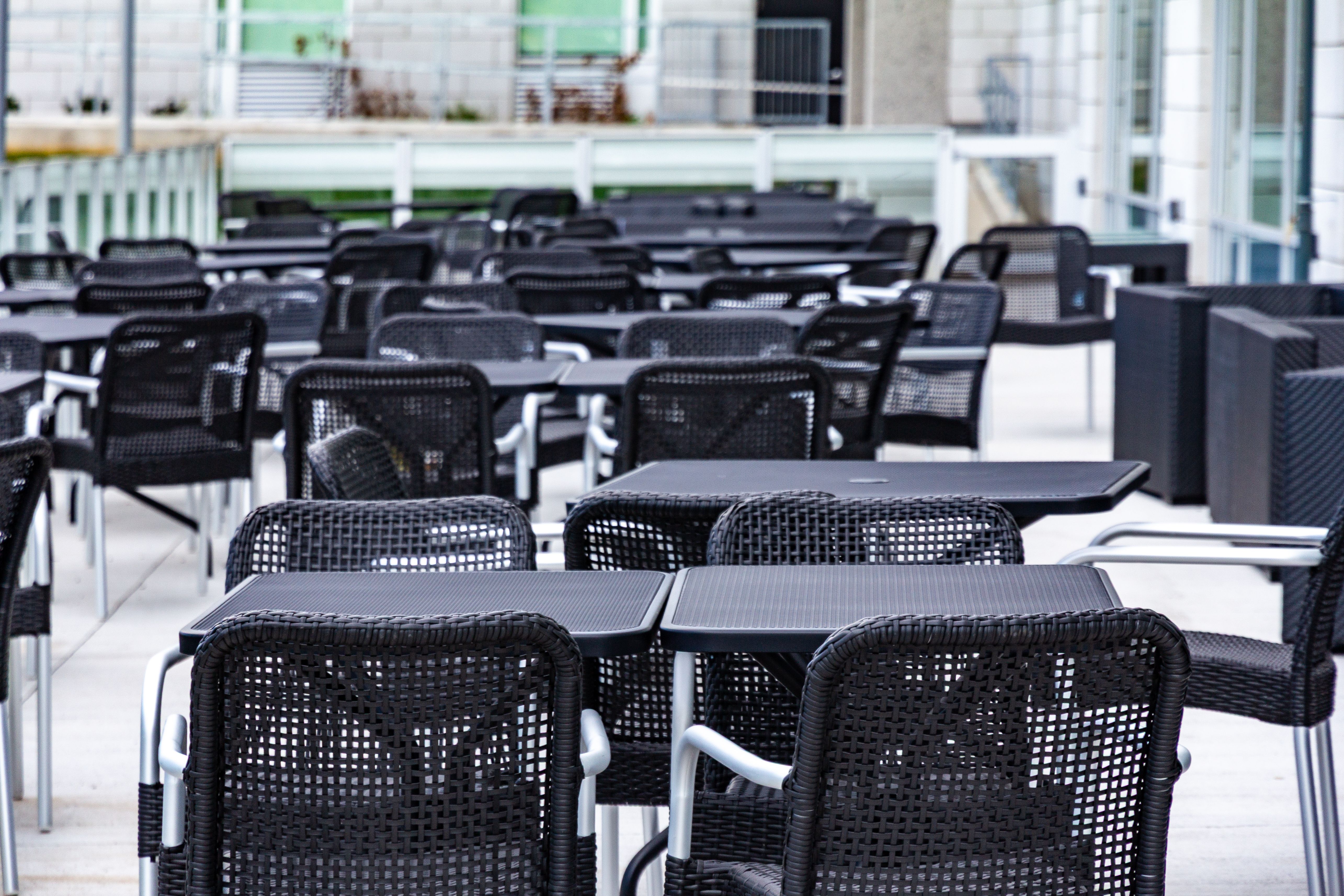 alfresco dining setup