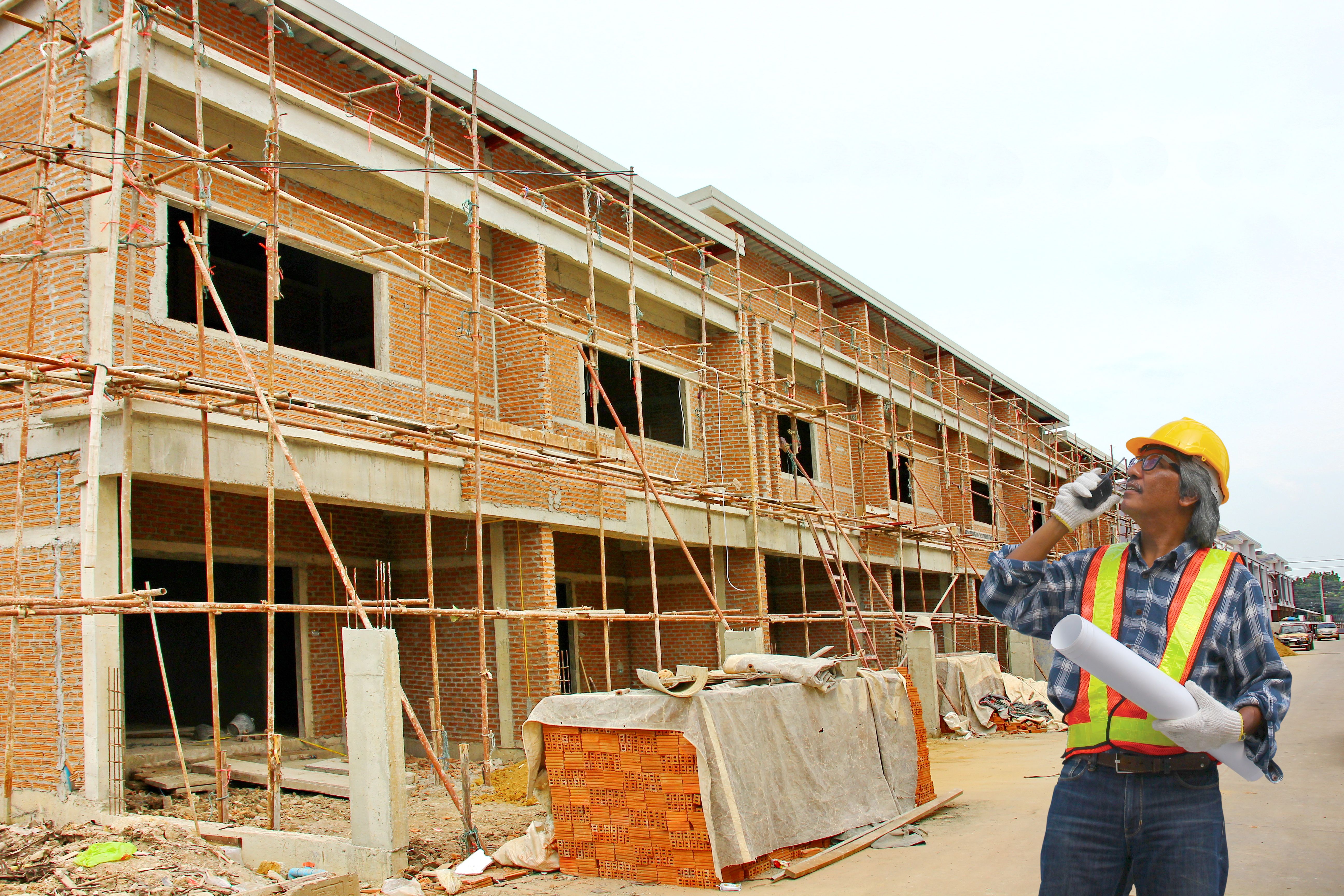 construction worker construction site construction worker construction site