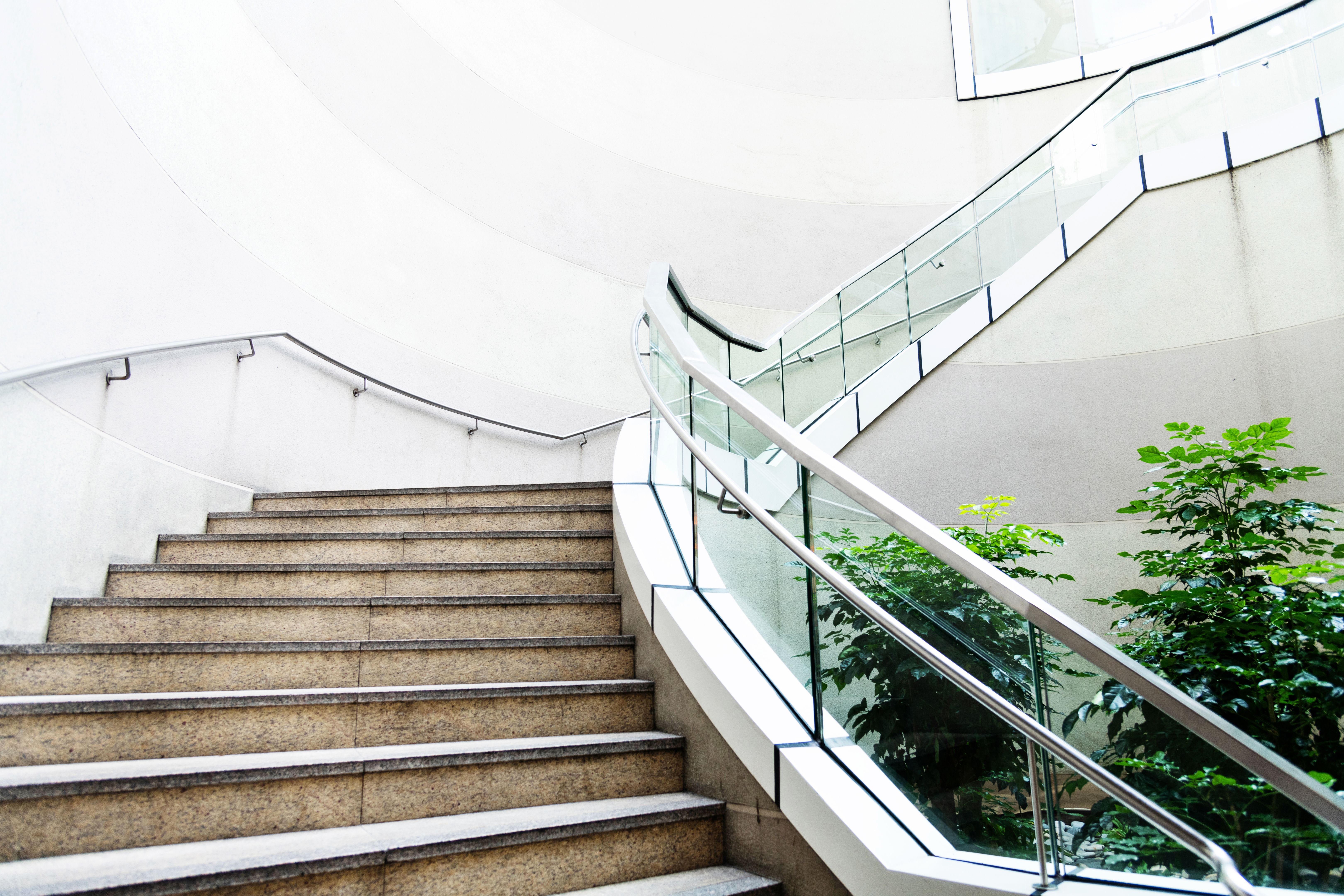 glass staircase safety